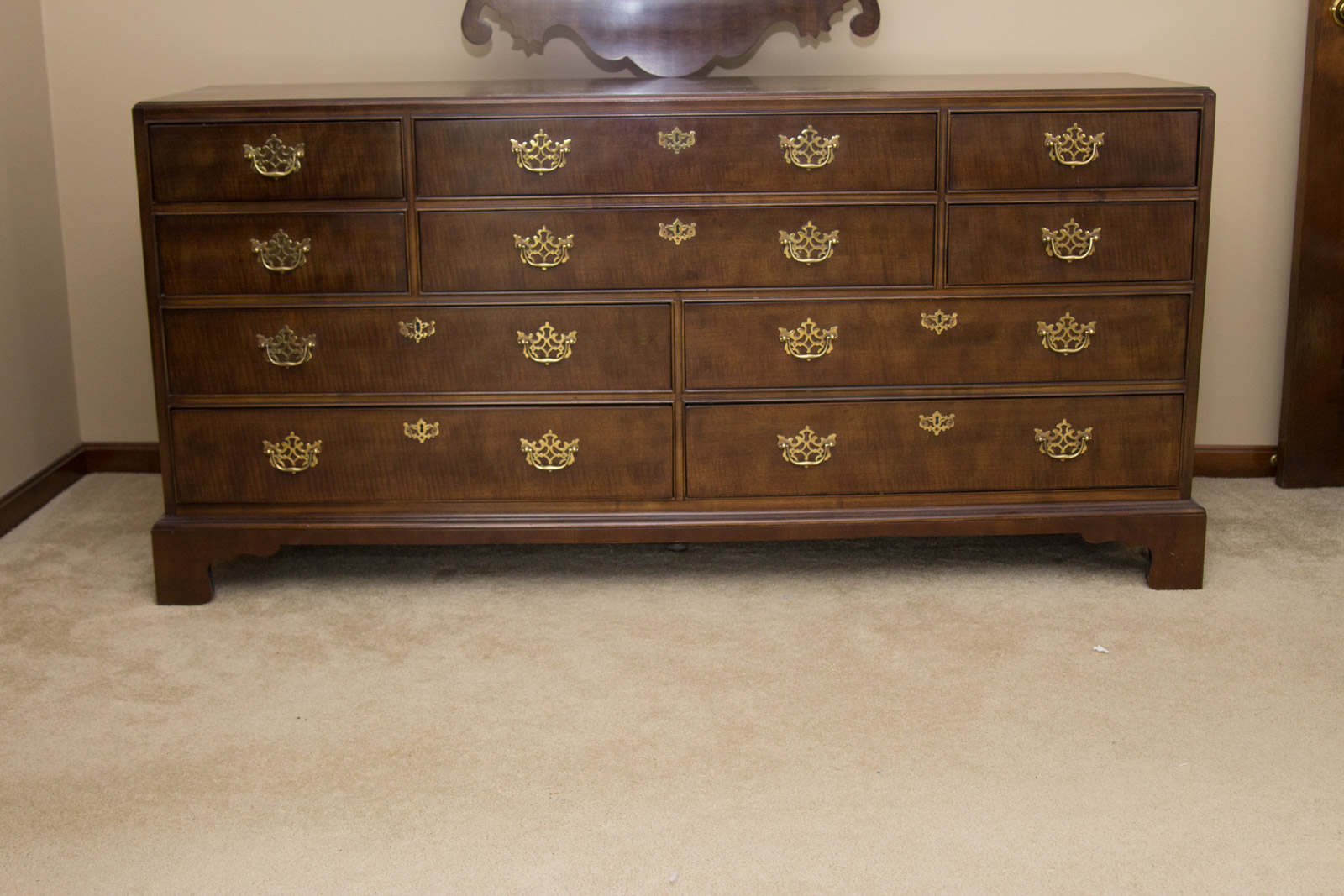 Vintage Henredon Dresser with Mirror