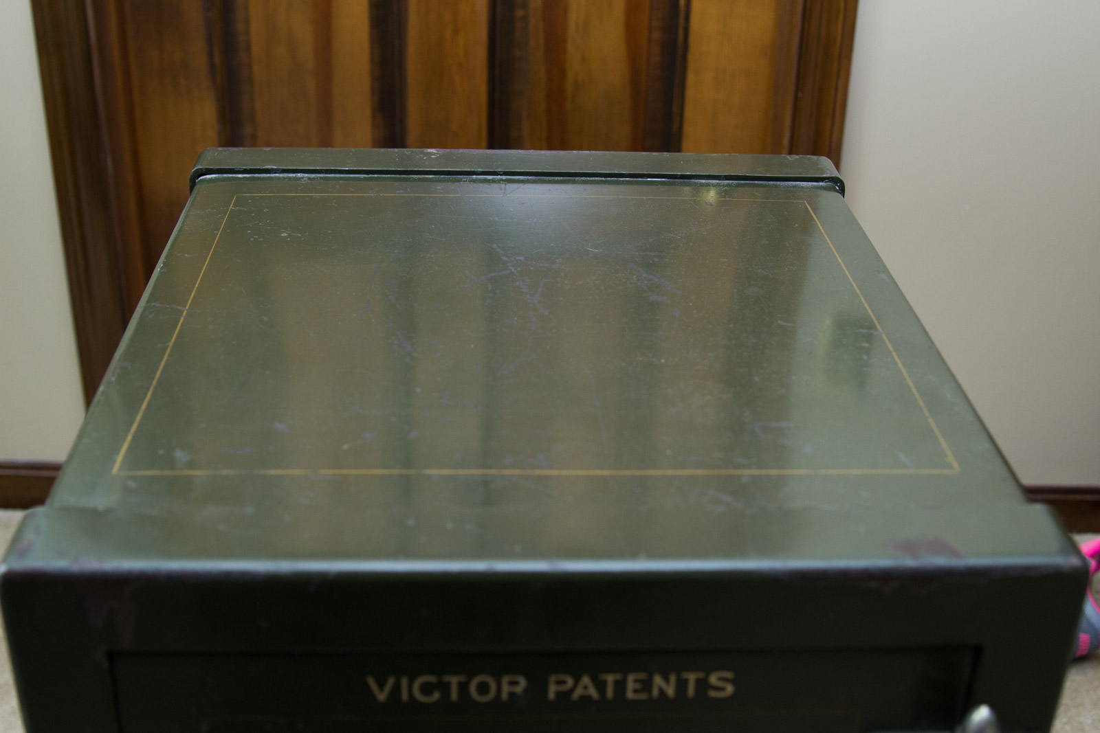 Vintage Victor Safe and Lock Co. Safe on Wheels