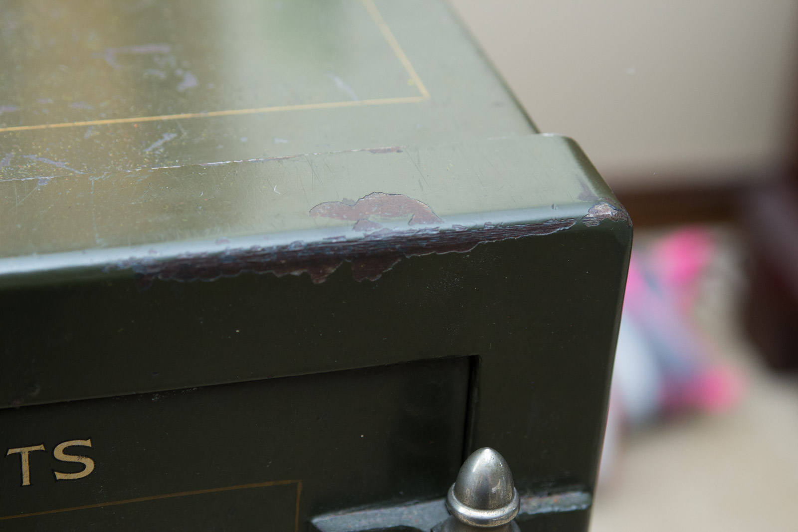 Vintage Victor Safe and Lock Co. Safe on Wheels