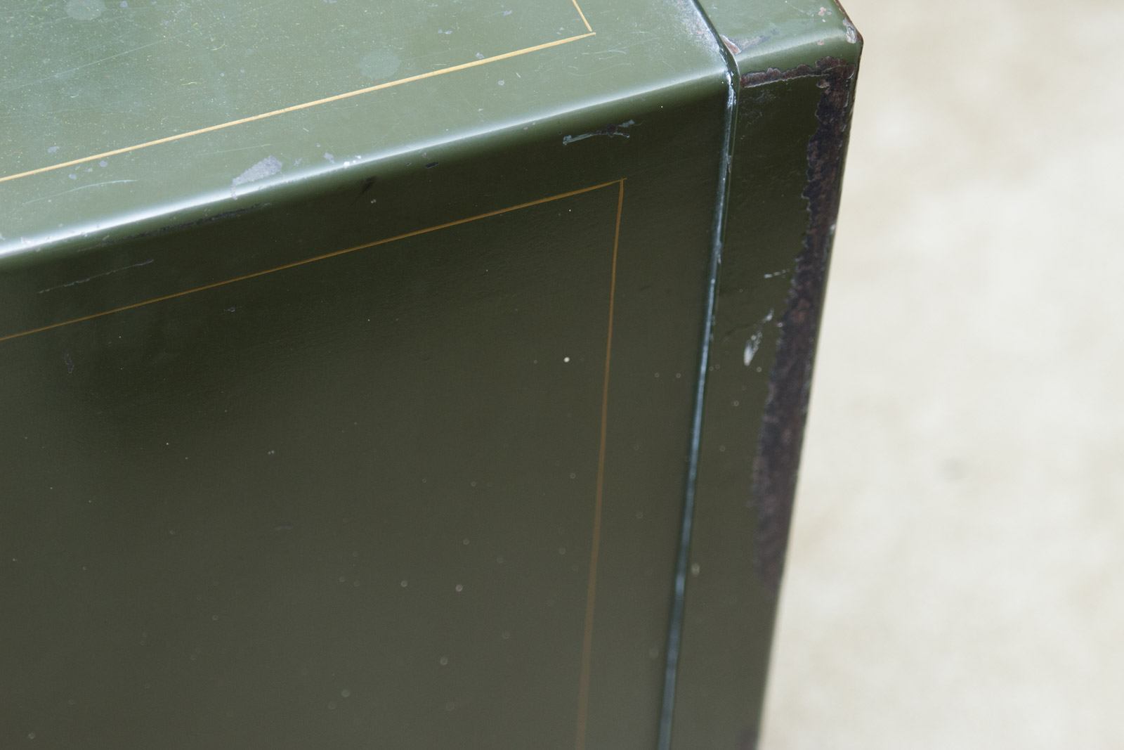 Vintage Victor Safe and Lock Co. Safe on Wheels