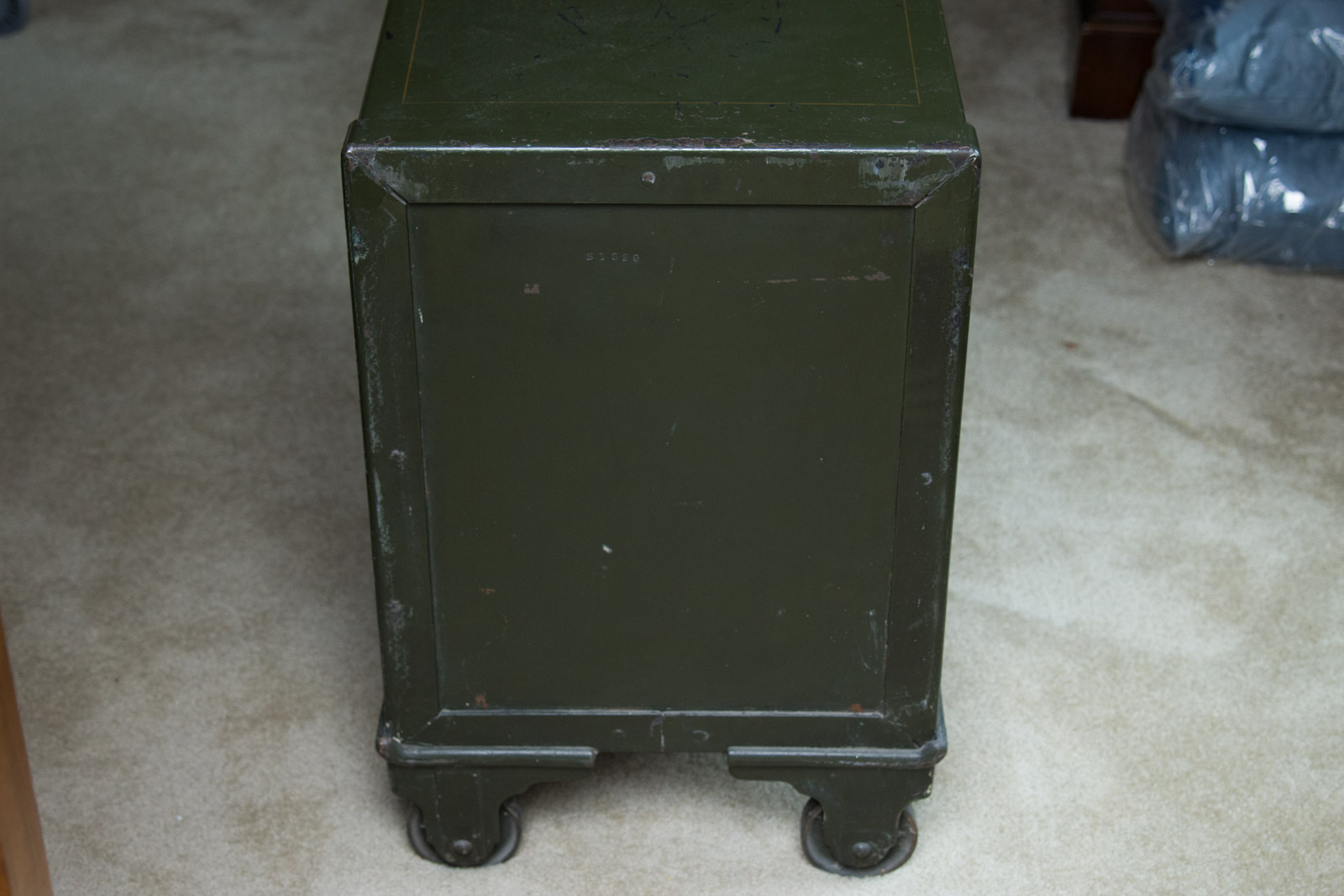 Vintage Victor Safe and Lock Co. Safe on Wheels