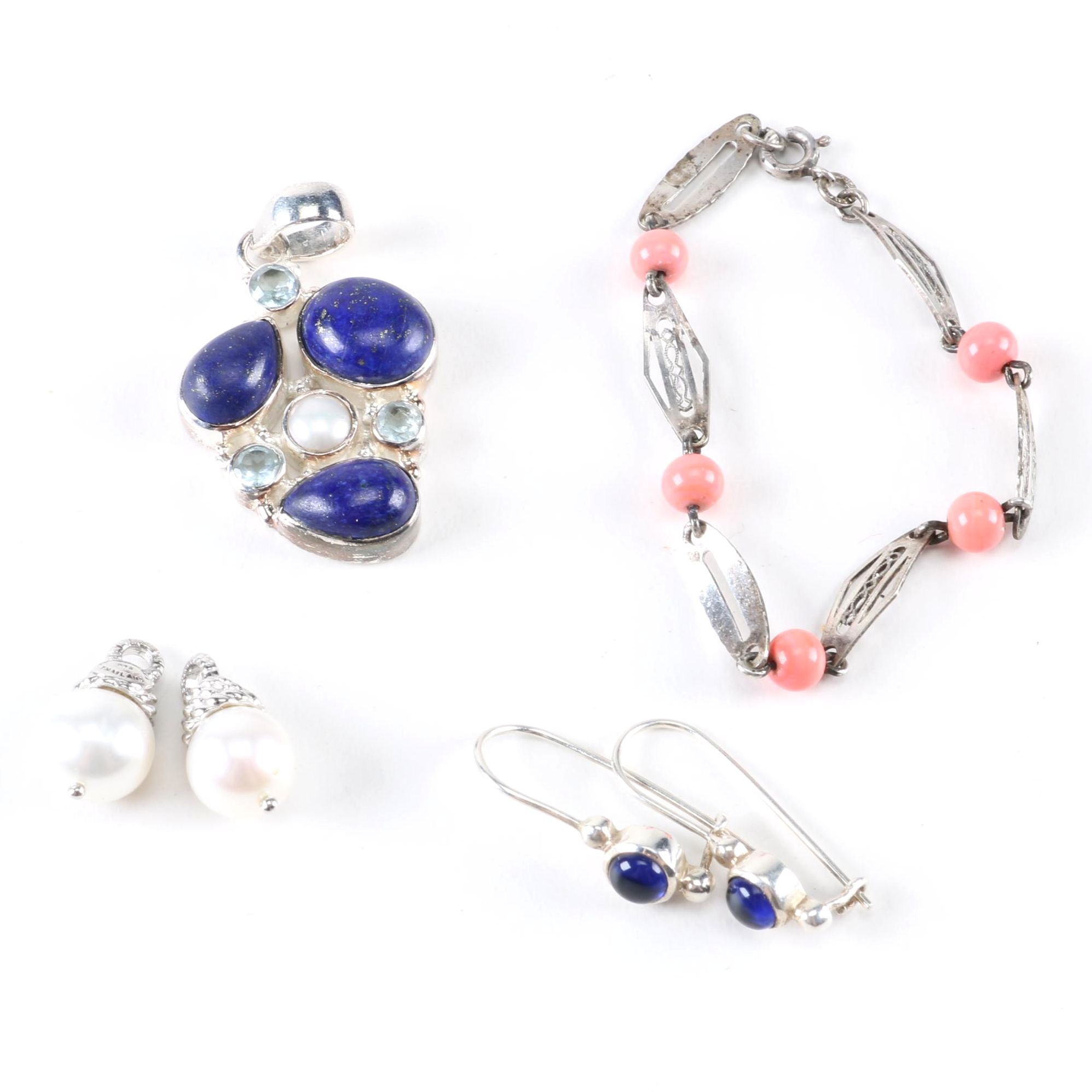 Sterling Silver Jewelry Including Judith Ripka