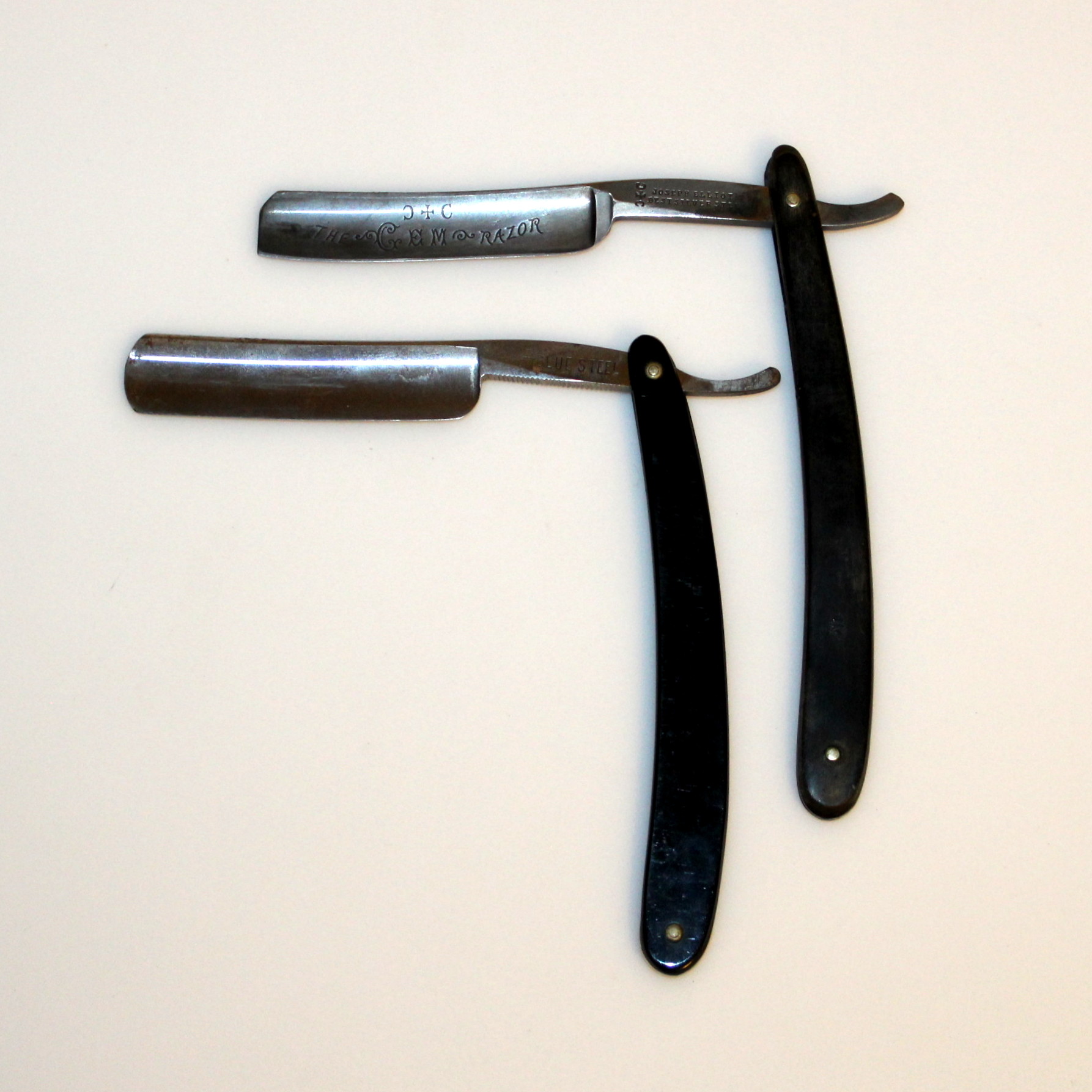 Pair of Vintage Straight Razors