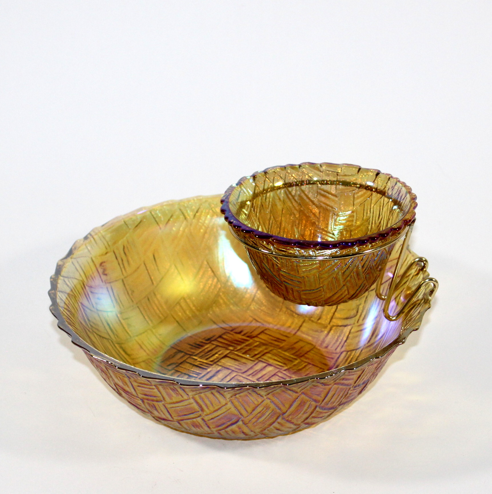 Assortment of Vintage Carnival Glass