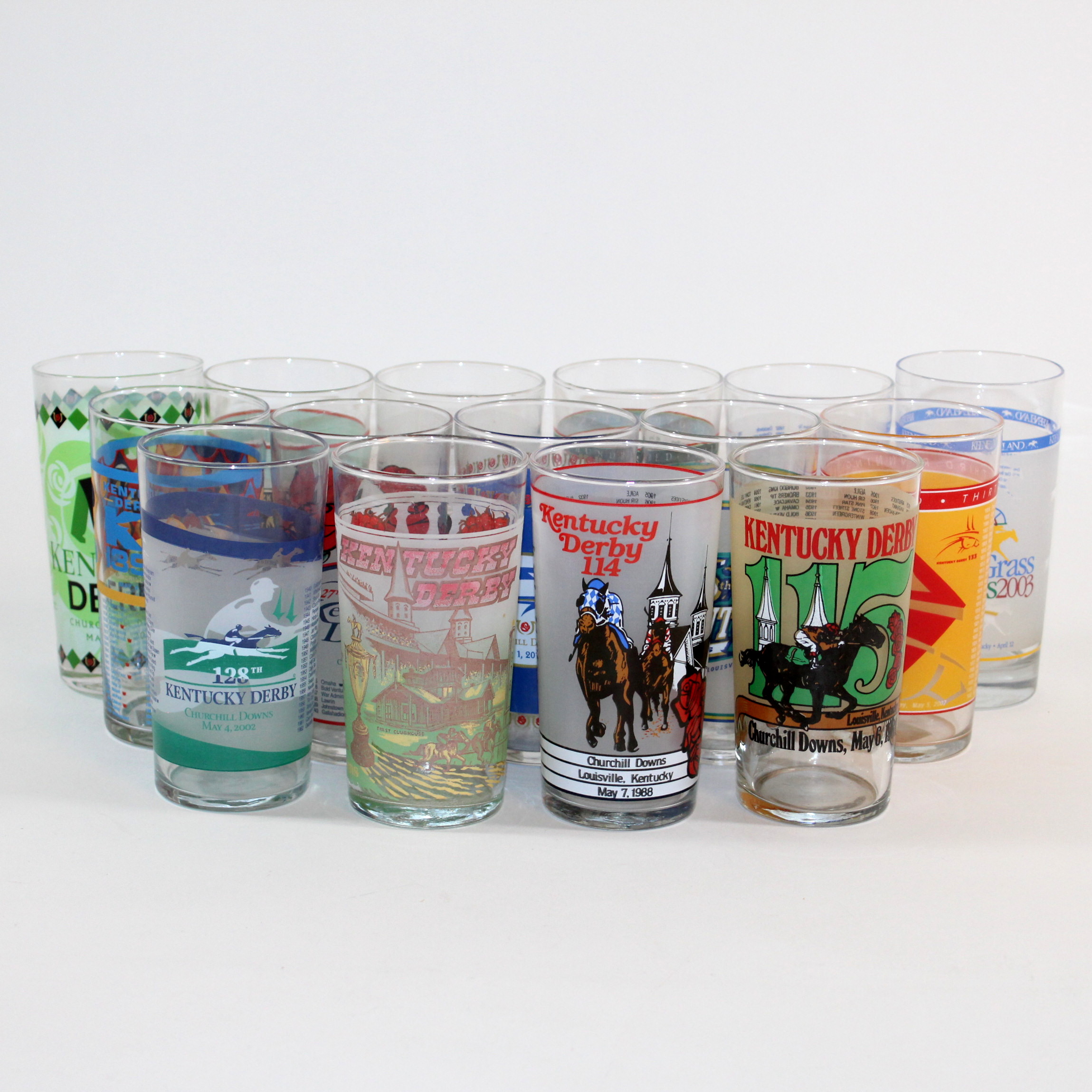 Kentucky Derby Glasses
