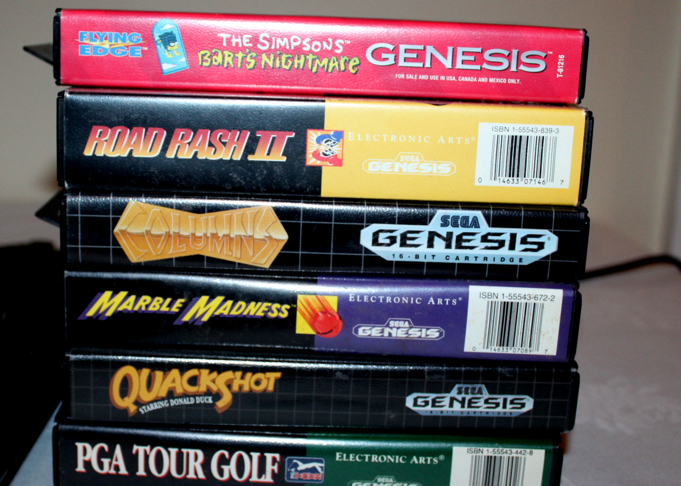 Sega Genesis Console and 20 Games