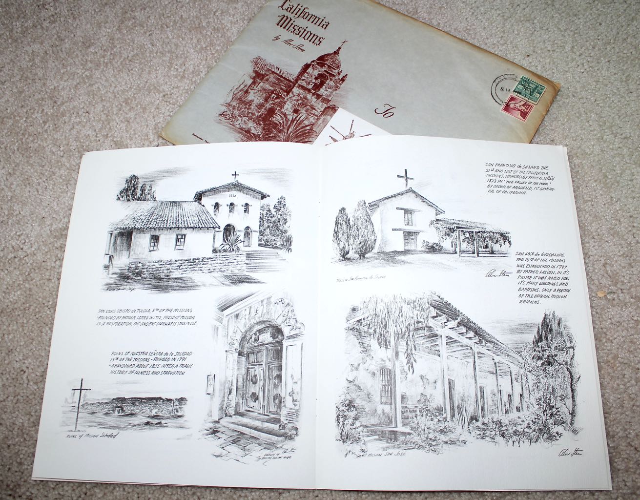 Vintage Offset Lithograph Prints Collection