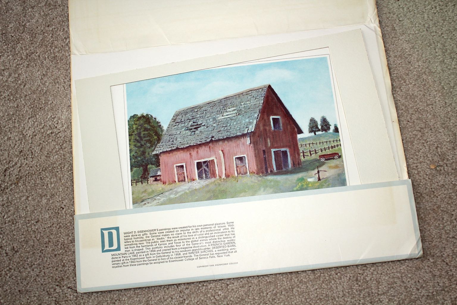 Vintage Offset Lithograph Prints Collection