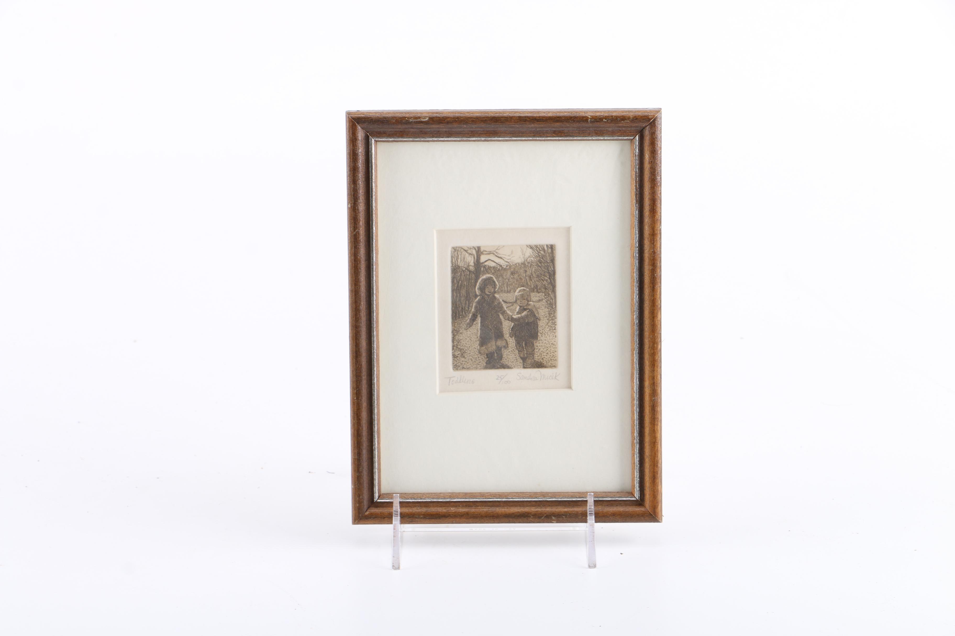 Framed William Charles Libby and Sandra Micek Prints