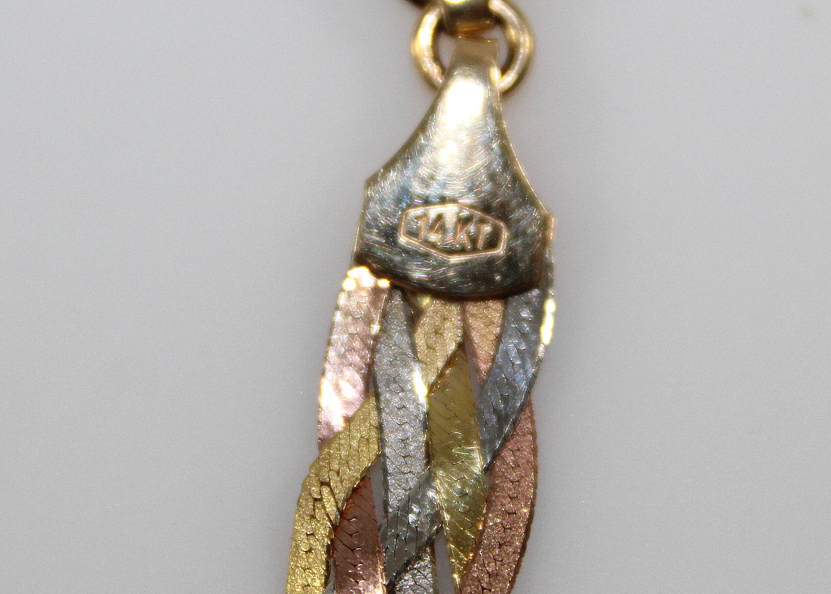 14K Tri-Color Gold Bracelet