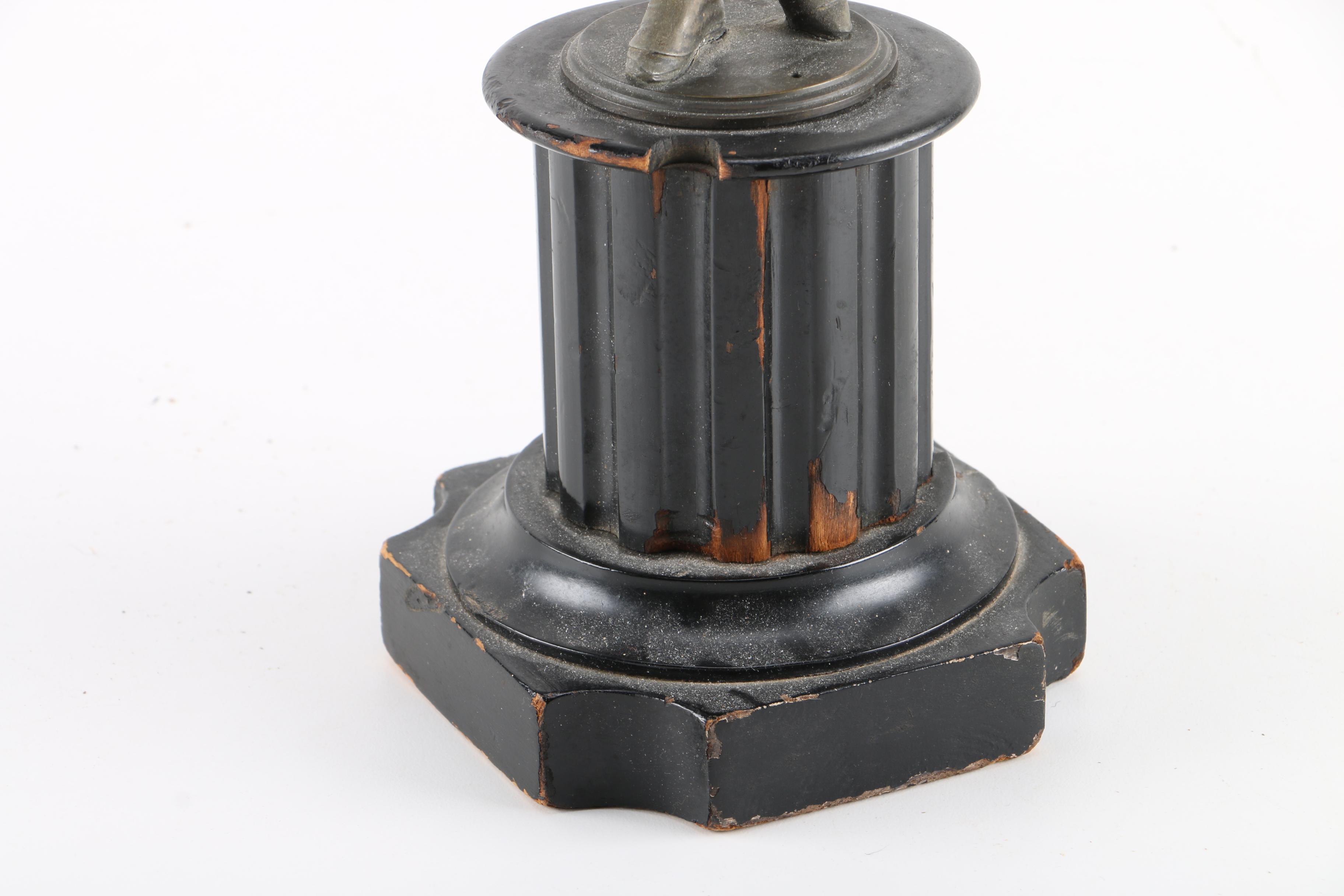 Colonial  Metal Statue