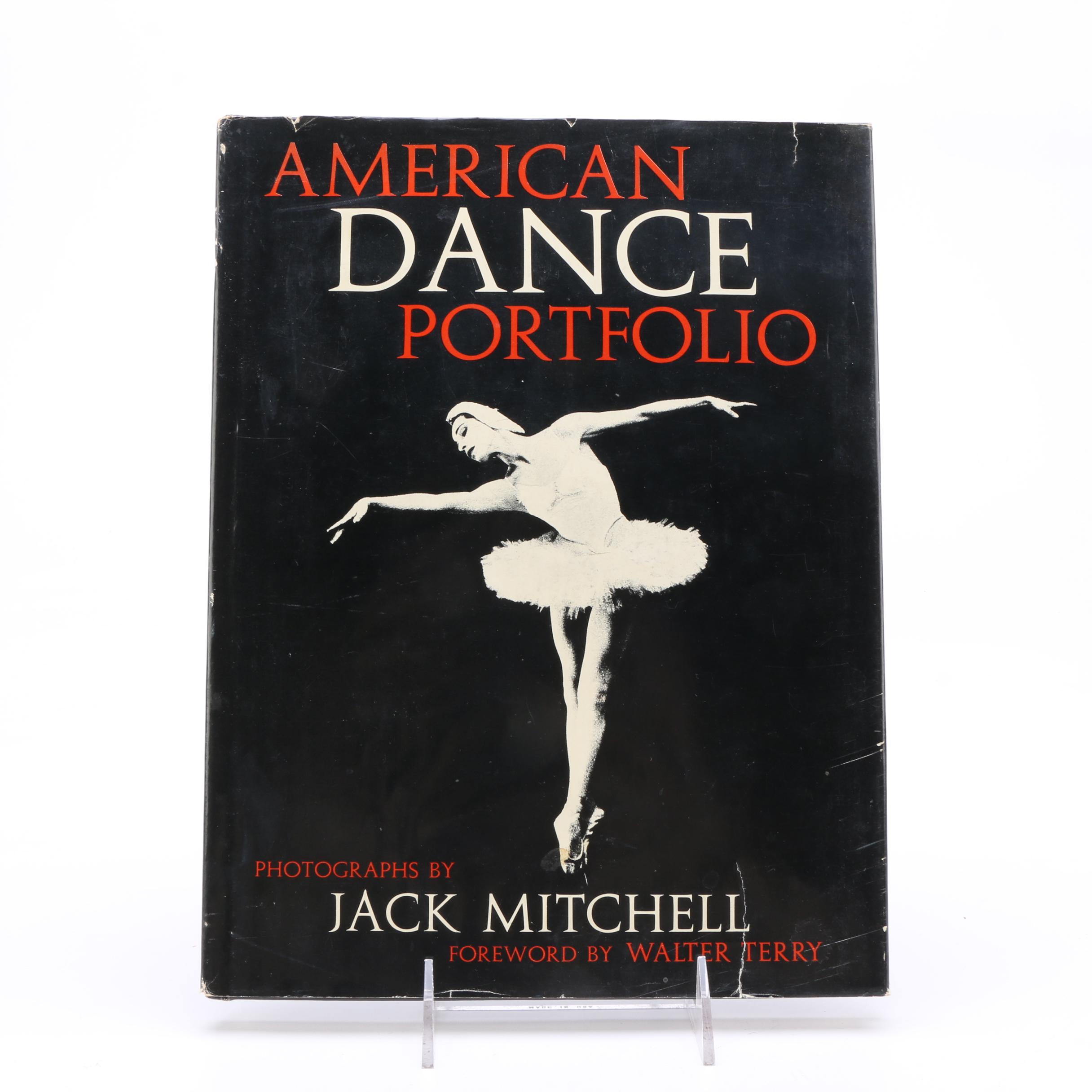 Signed "American Dance Portfolio" by Jack Mitchell
