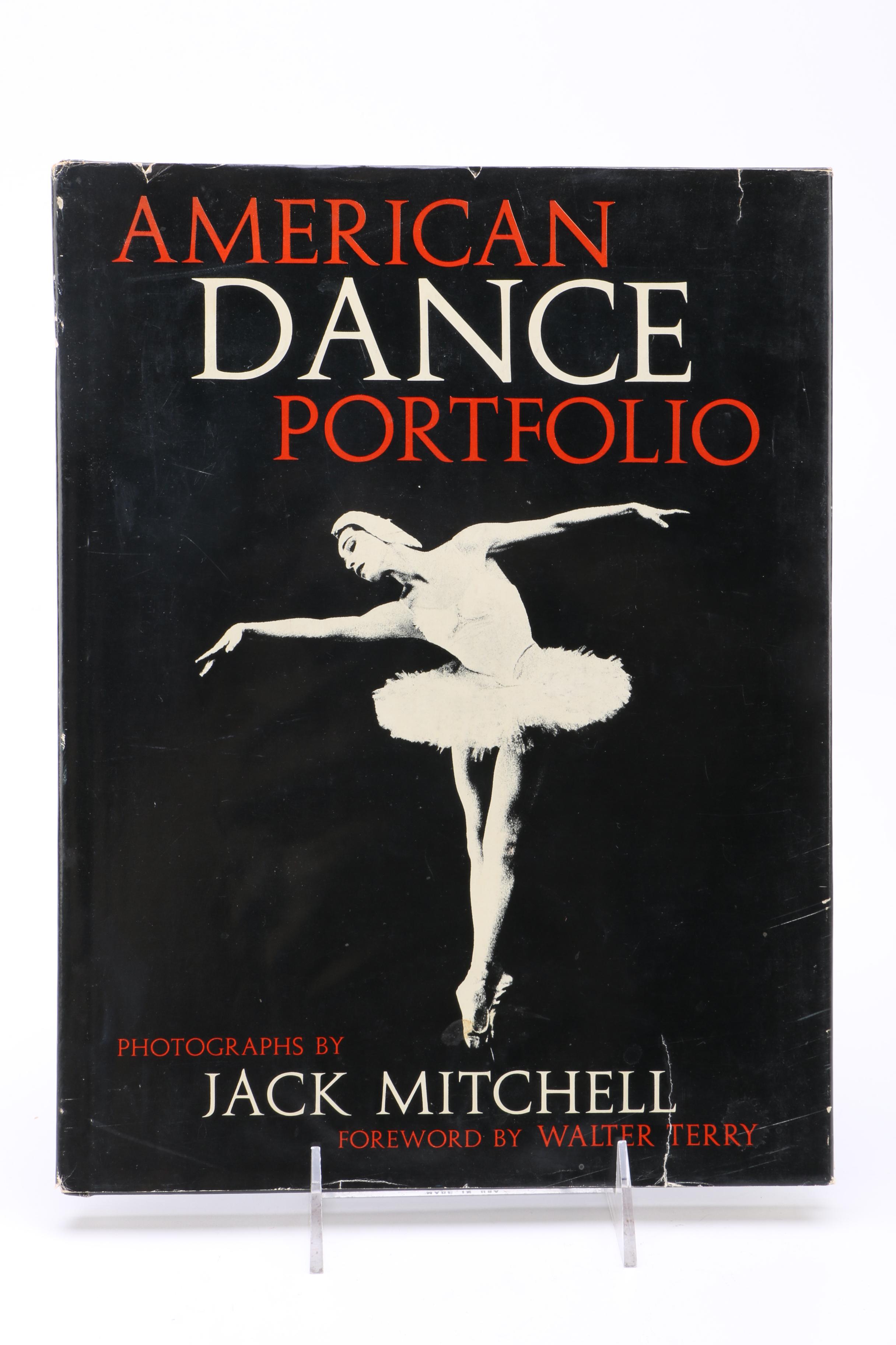 Signed "American Dance Portfolio" by Jack Mitchell