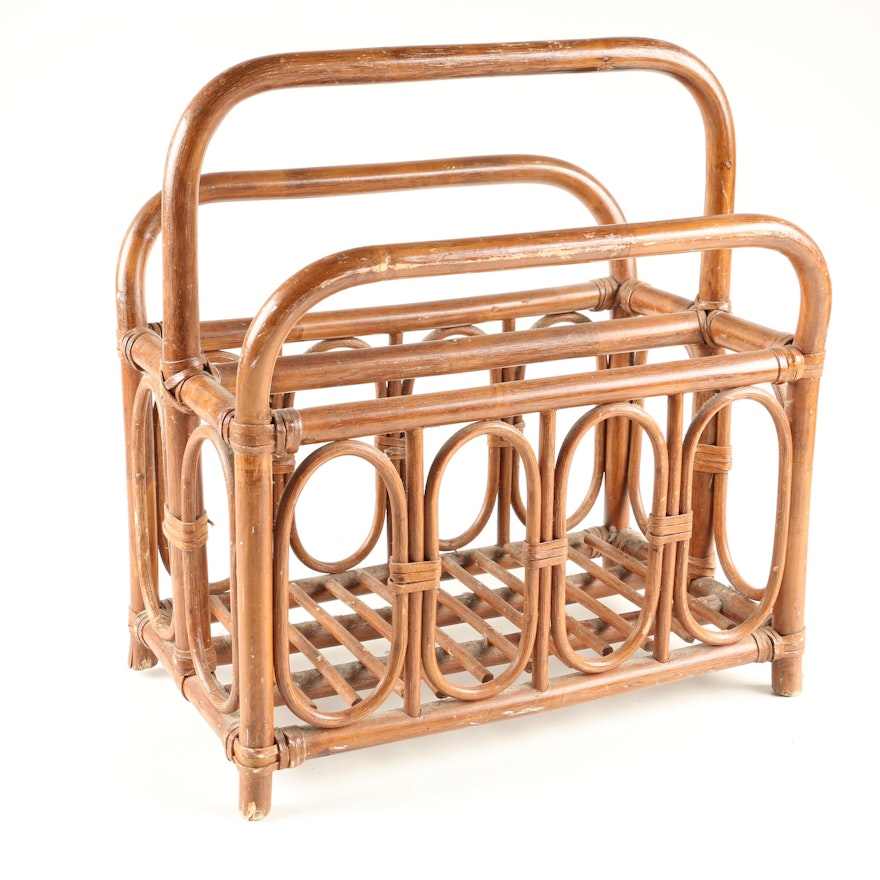 Wooden Magazine Rack