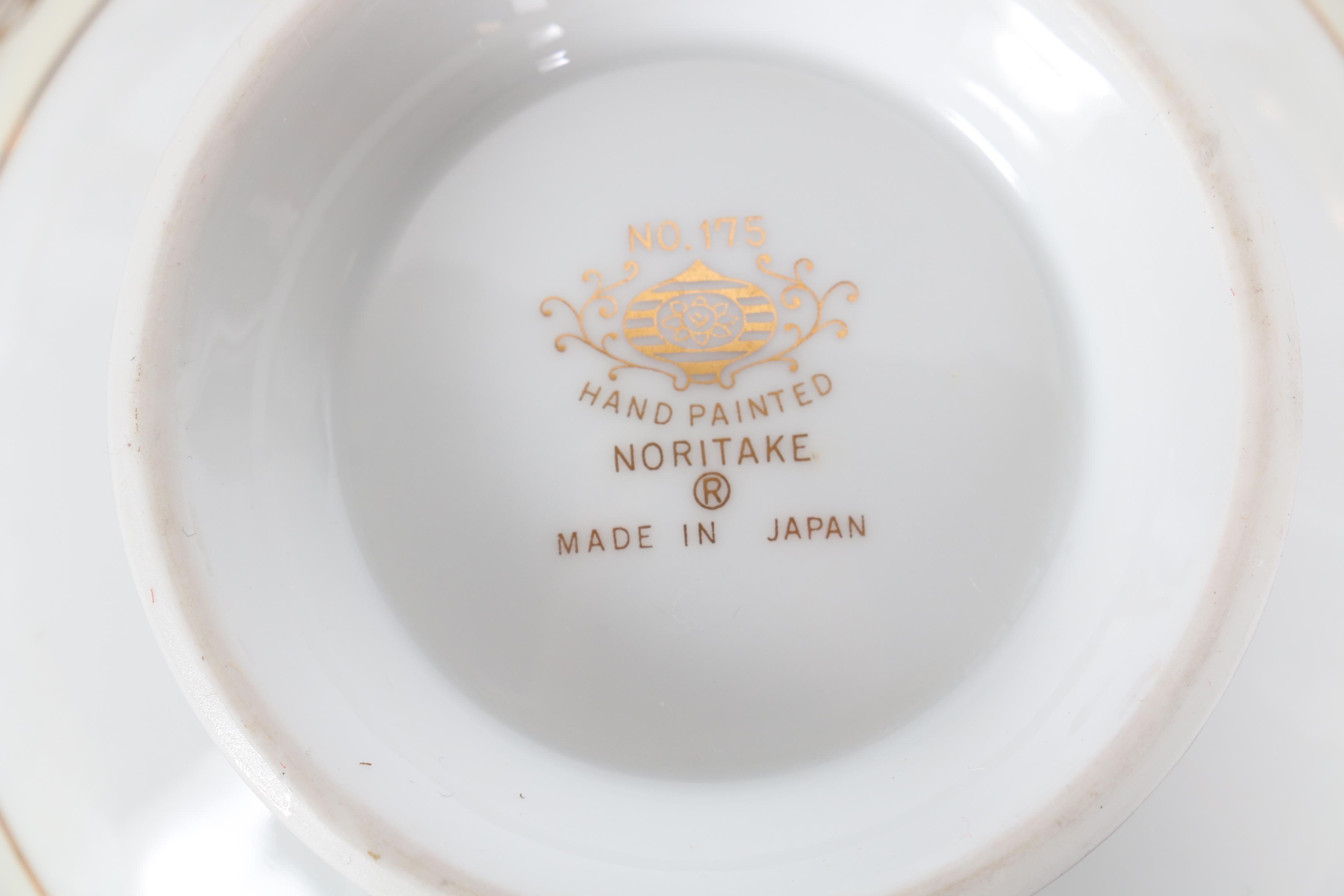 Noritake "No.175" Gold Tone China Dinnerware
