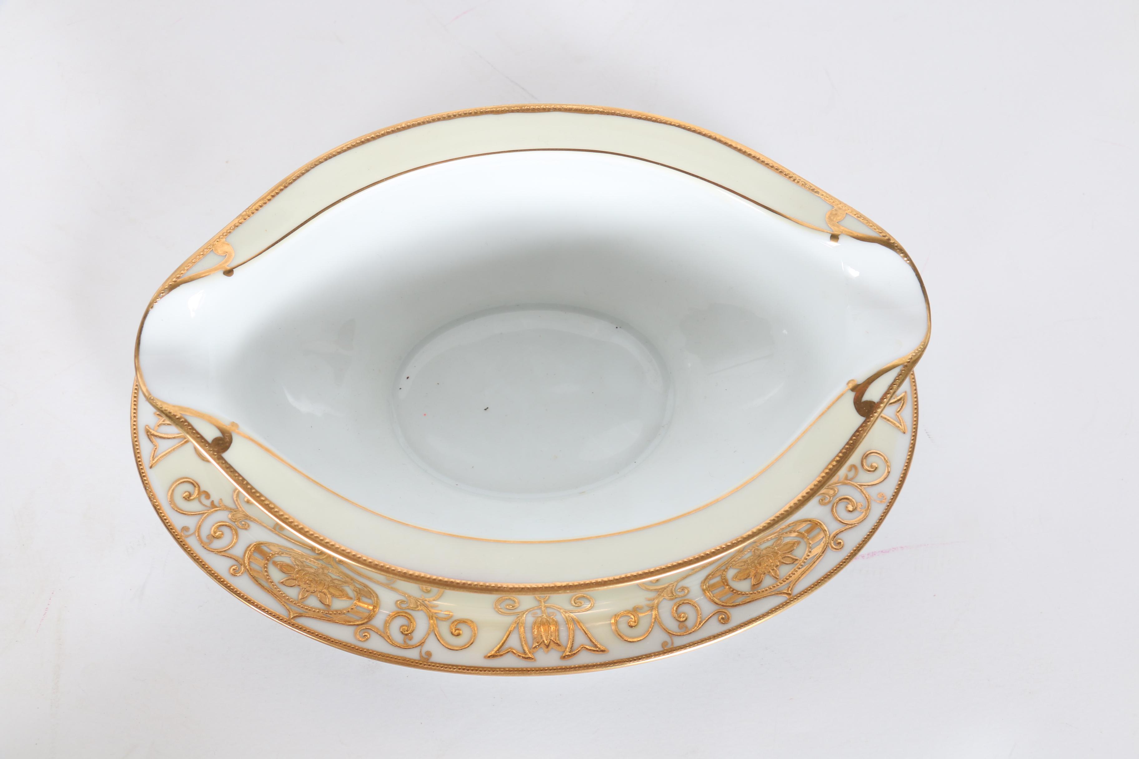 Noritake "No.175" Gold Tone China Dinnerware