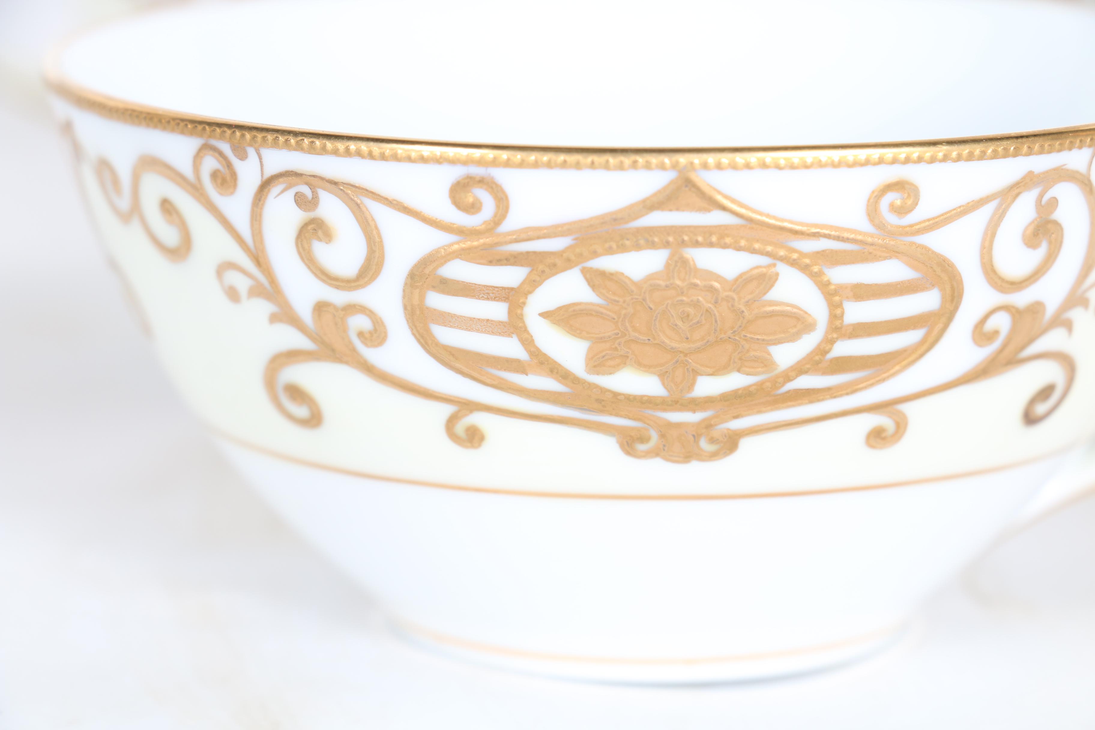 Noritake "No.175" Gold Tone China Dinnerware