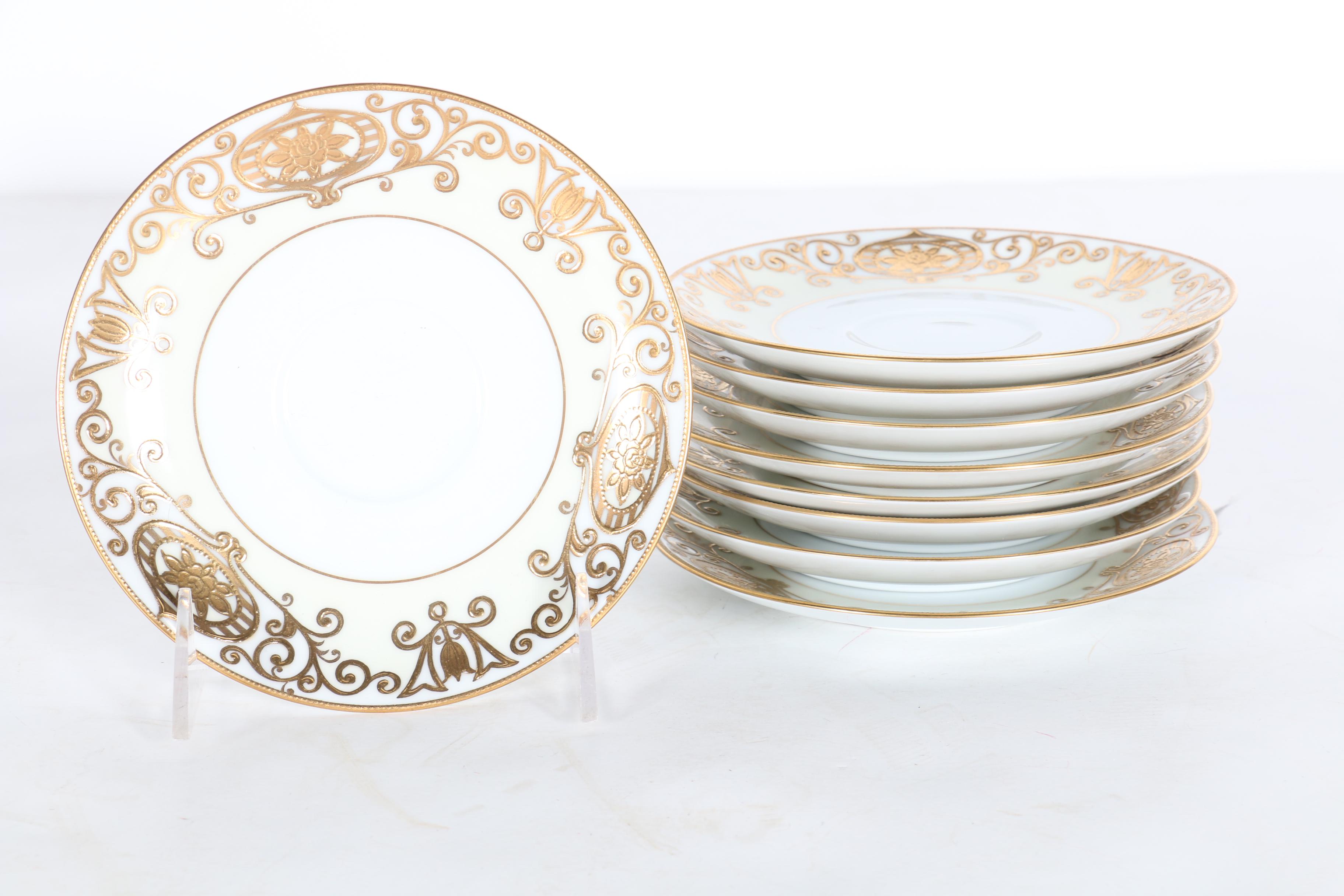 Noritake "No.175" Gold Tone China Dinnerware