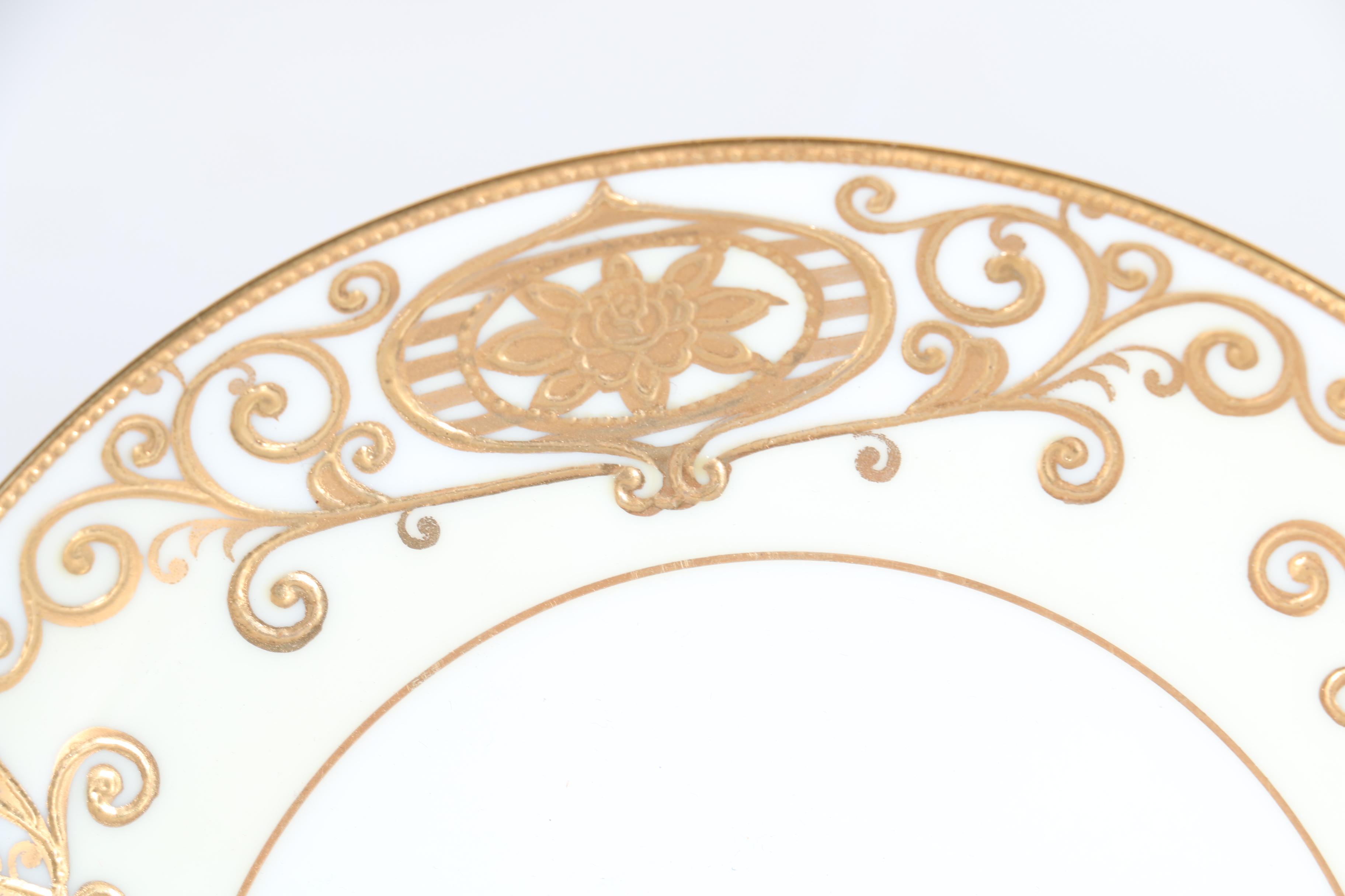 Noritake "No.175" Gold Tone China Dinnerware