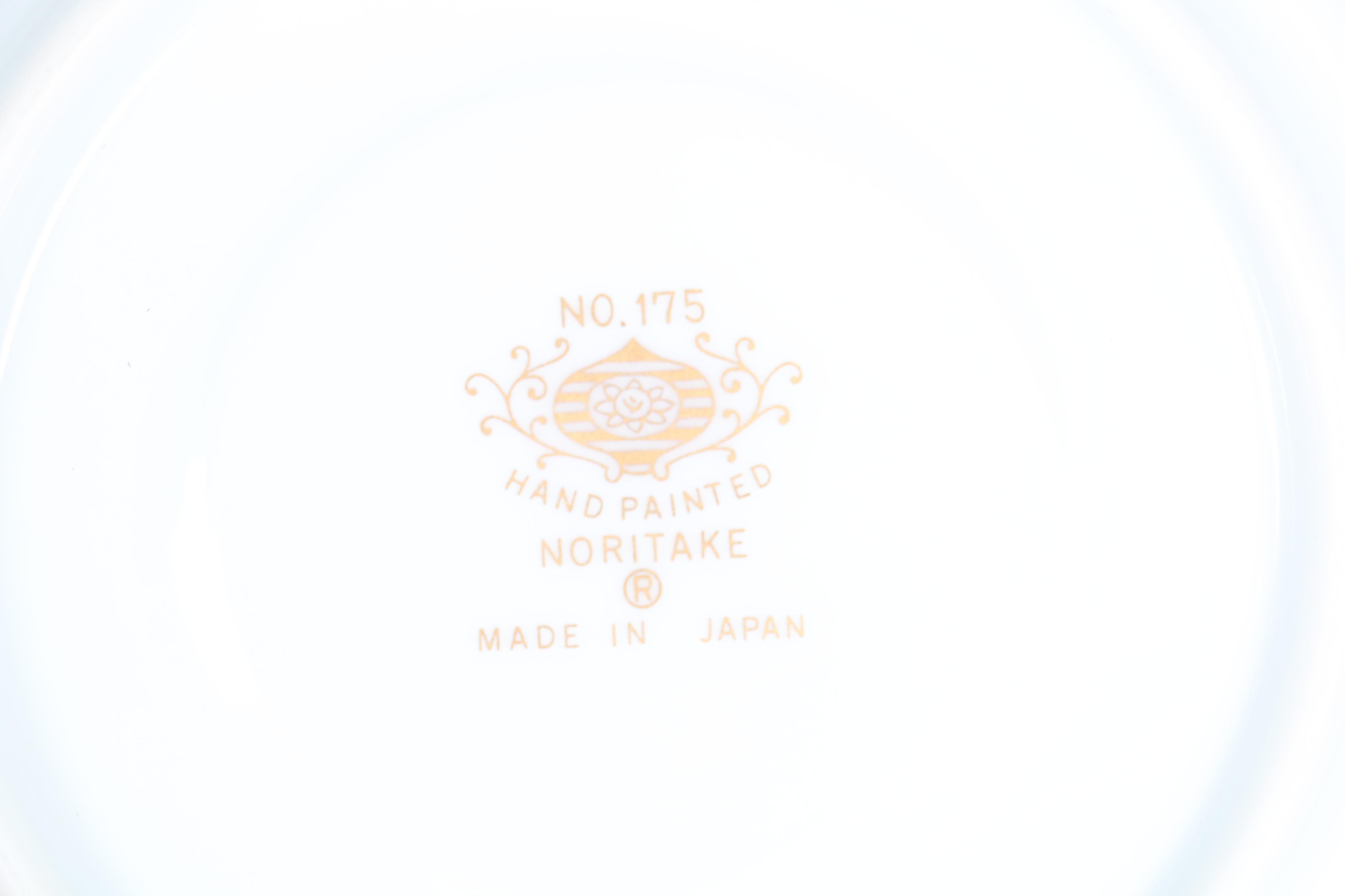 Noritake "No.175" Gold Tone China Dinnerware