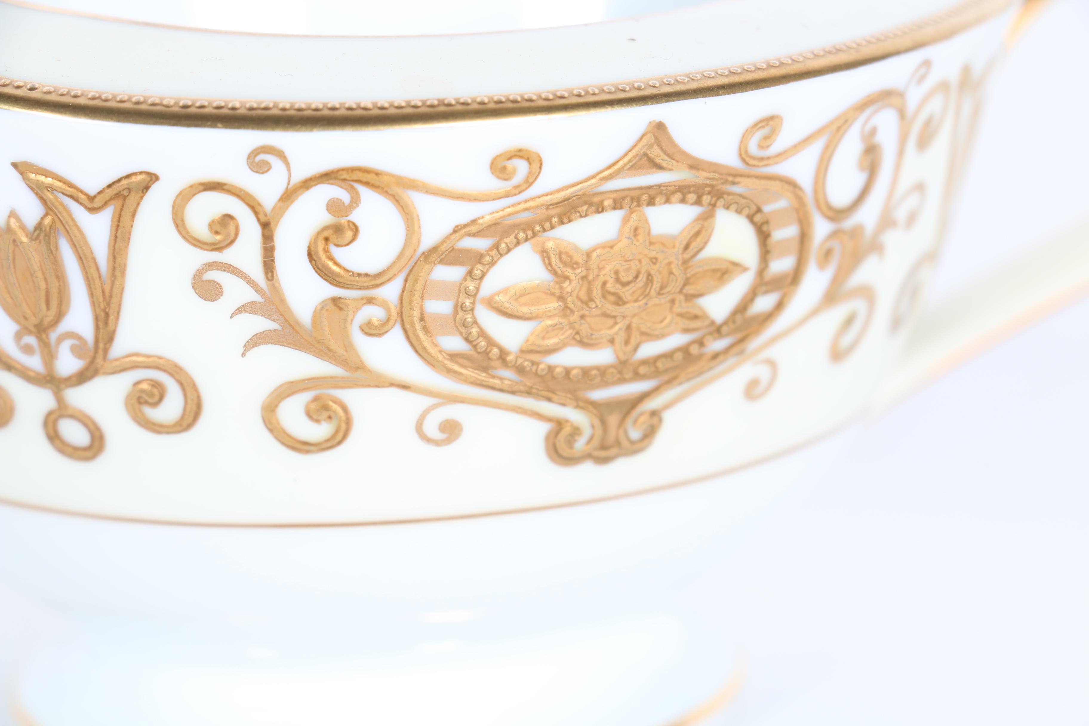 Noritake "No.175" Gold Tone China Dinnerware