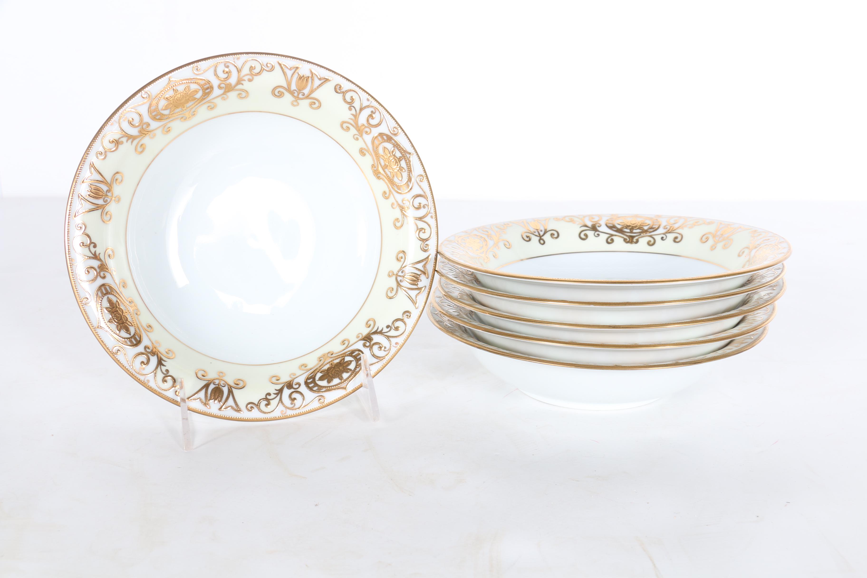 Noritake "No.175" Gold Tone China Dinnerware