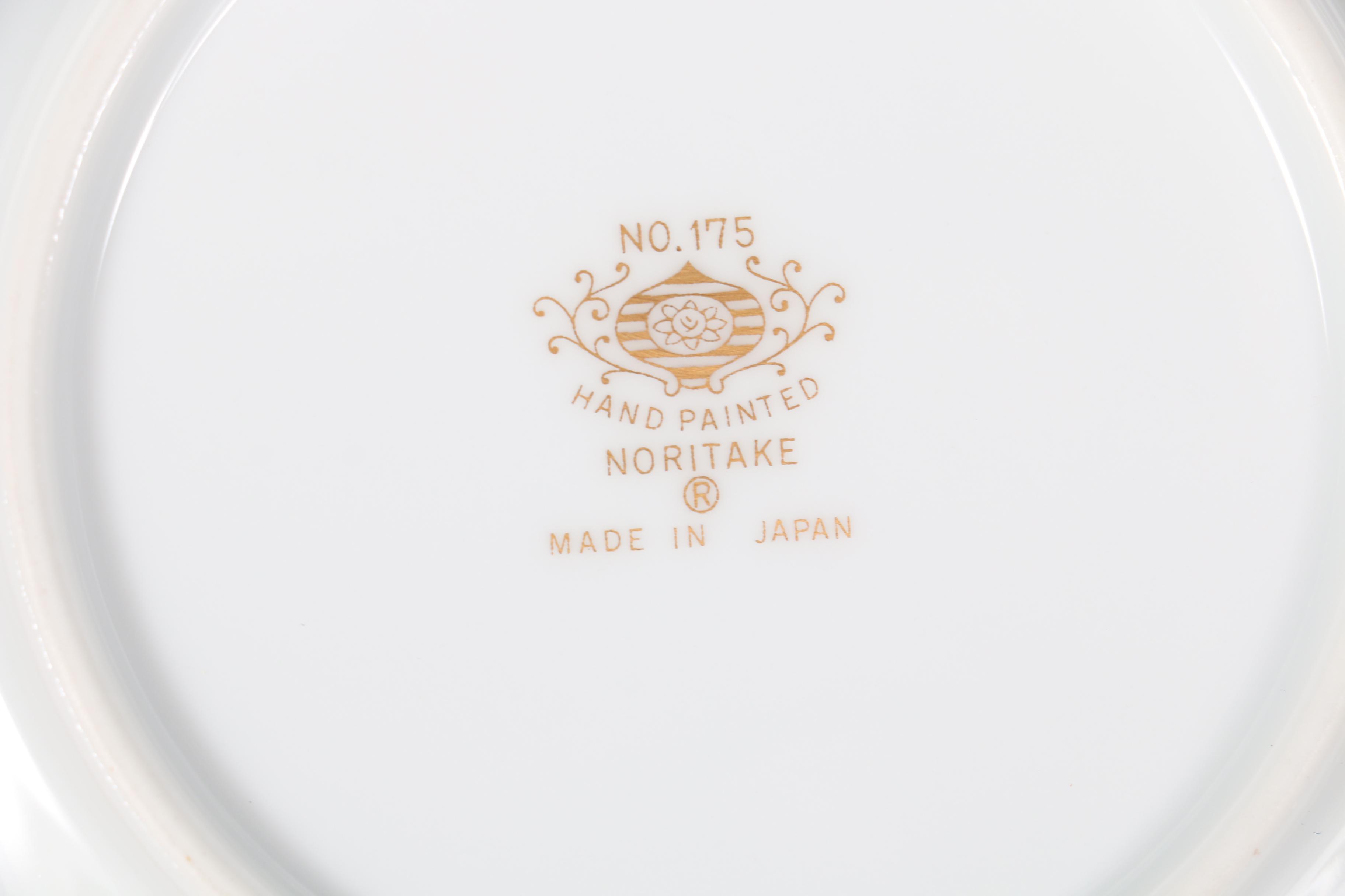 Noritake "No.175" Gold Tone China Dinnerware