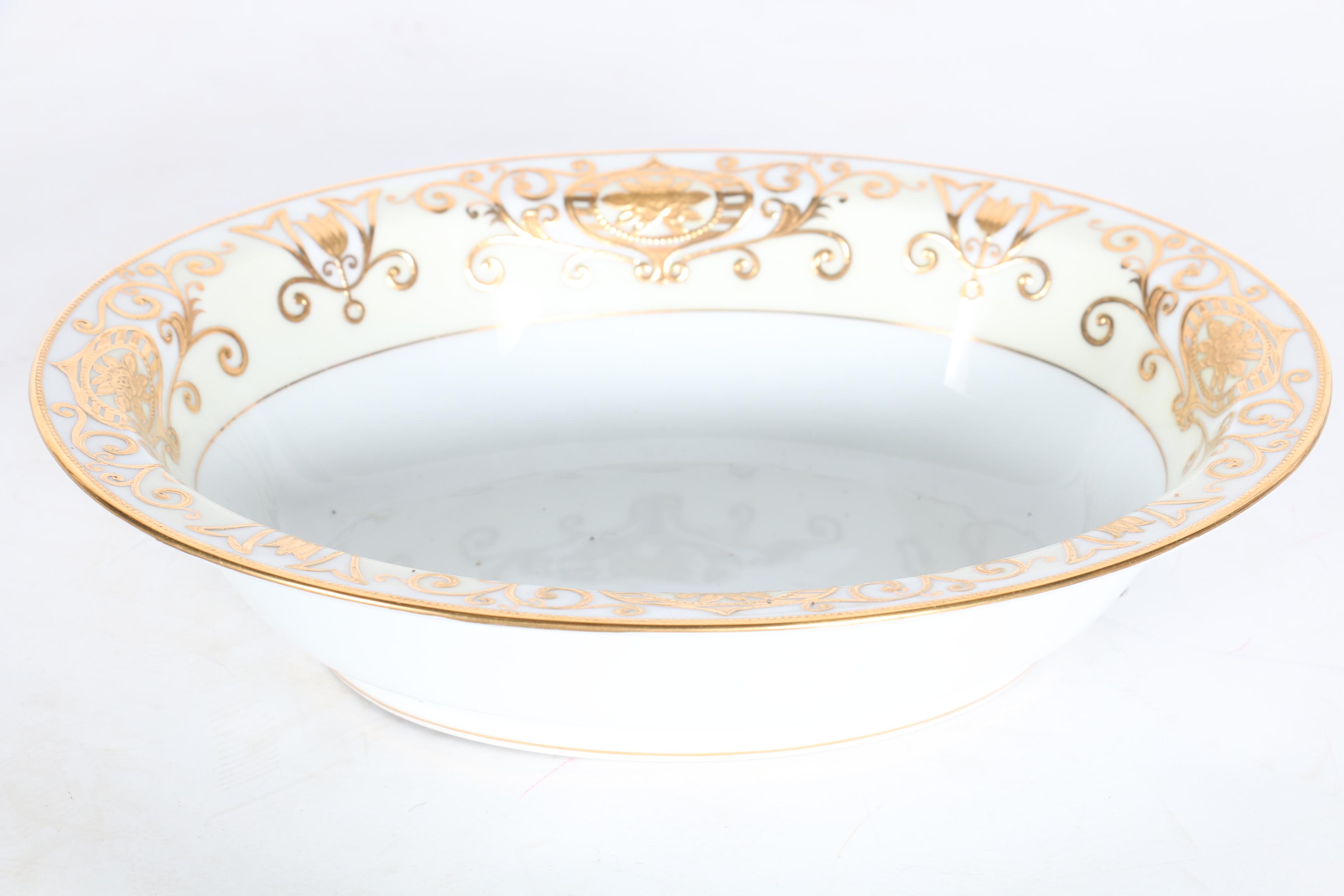 Noritake "No.175" Gold Tone China Dinnerware