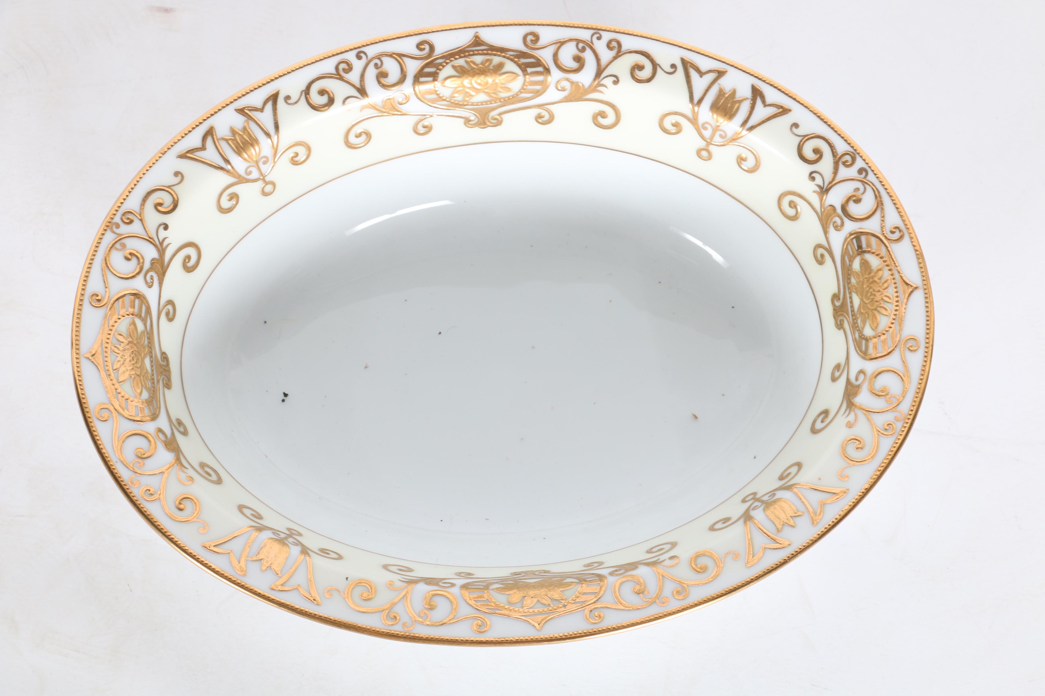 Noritake "No.175" Gold Tone China Dinnerware
