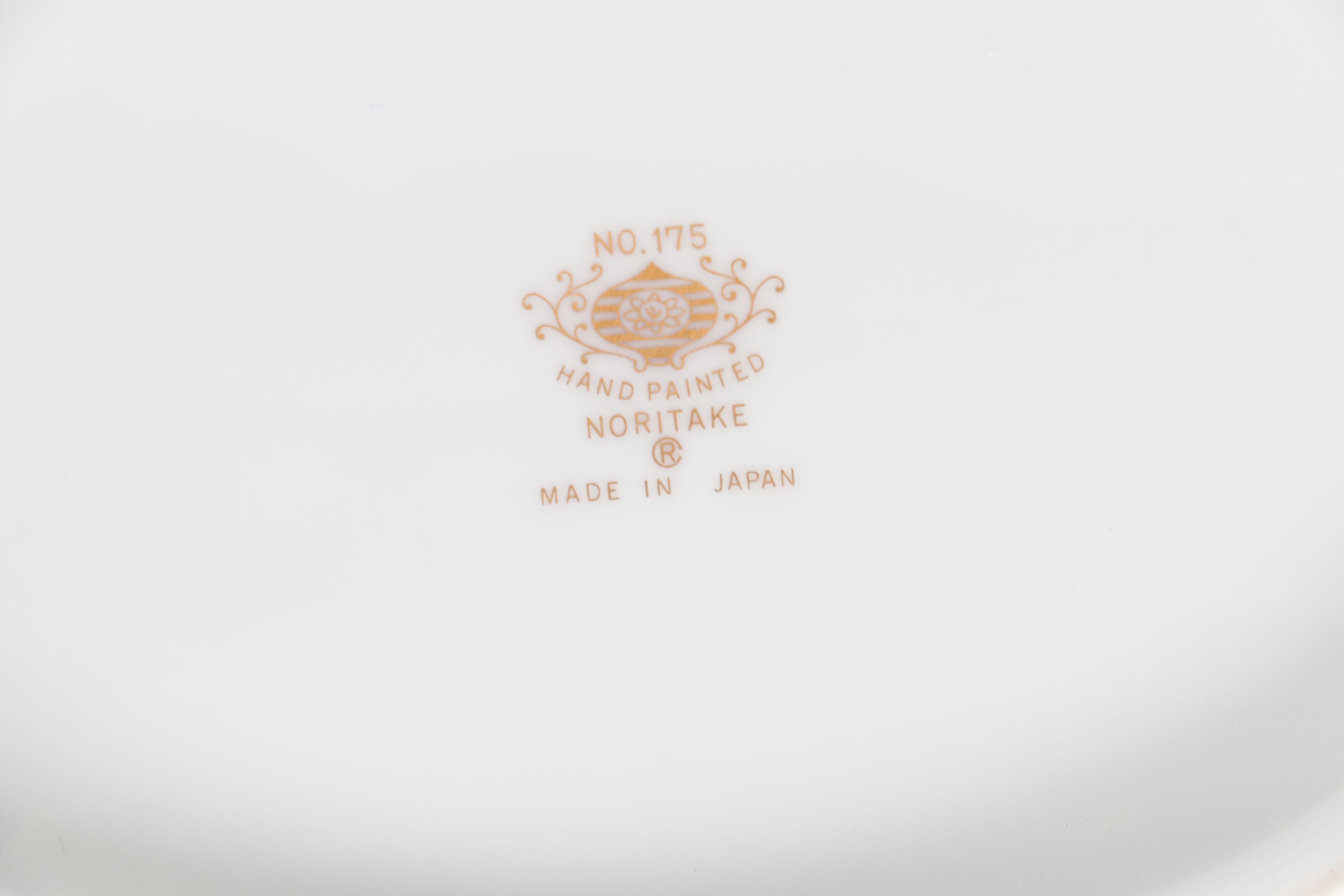 Noritake "No.175" Gold Tone China Dinnerware
