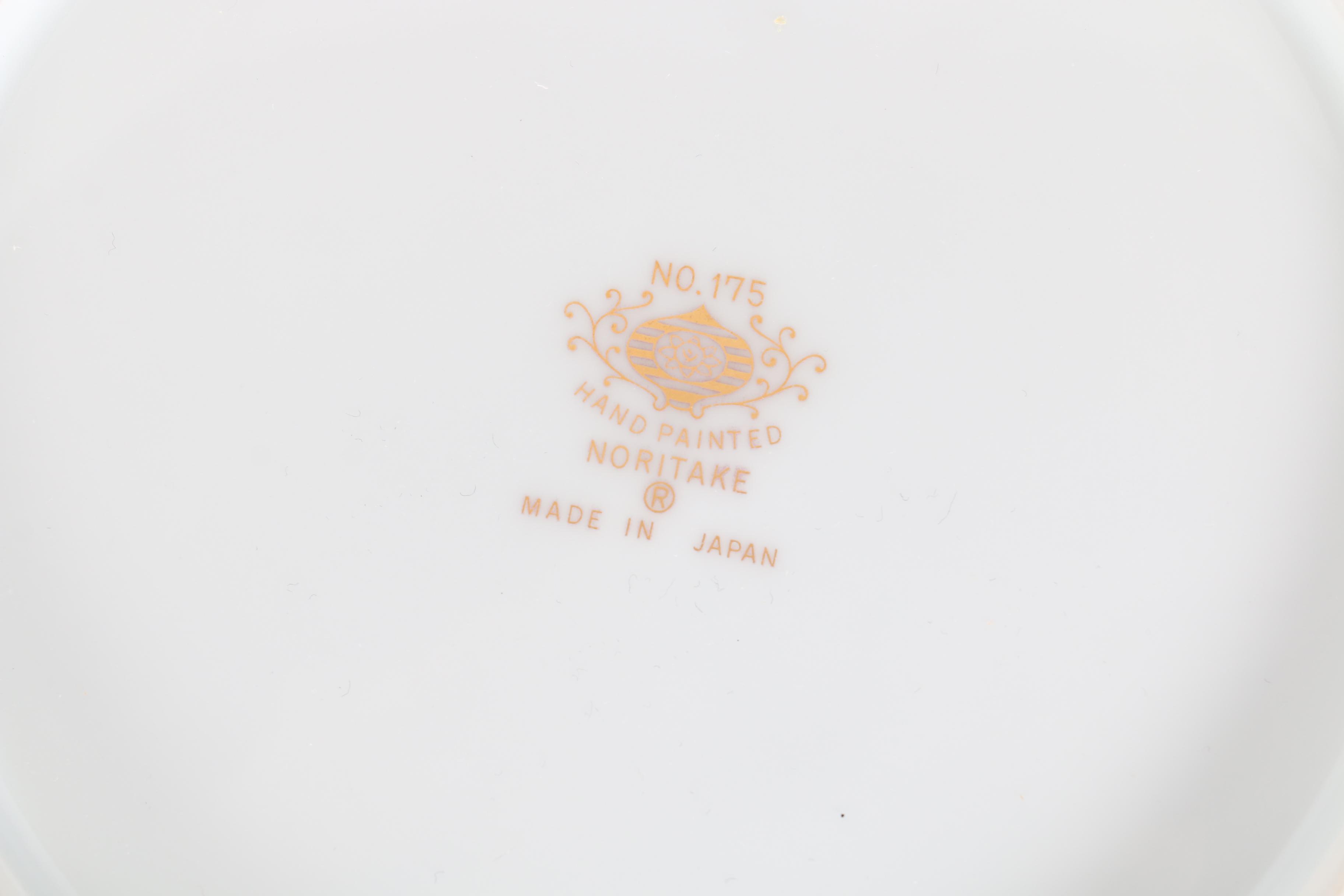 Noritake "No.175" Gold Tone China Dinnerware