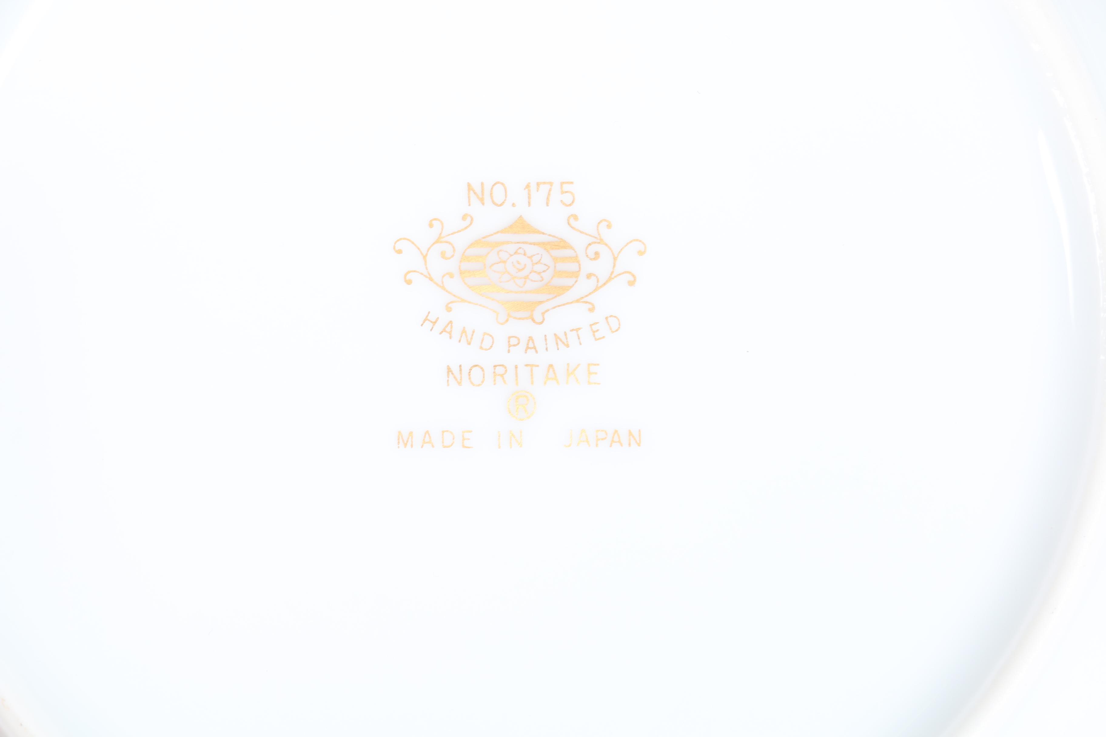 Noritake "No.175" Gold Tone China Dinnerware