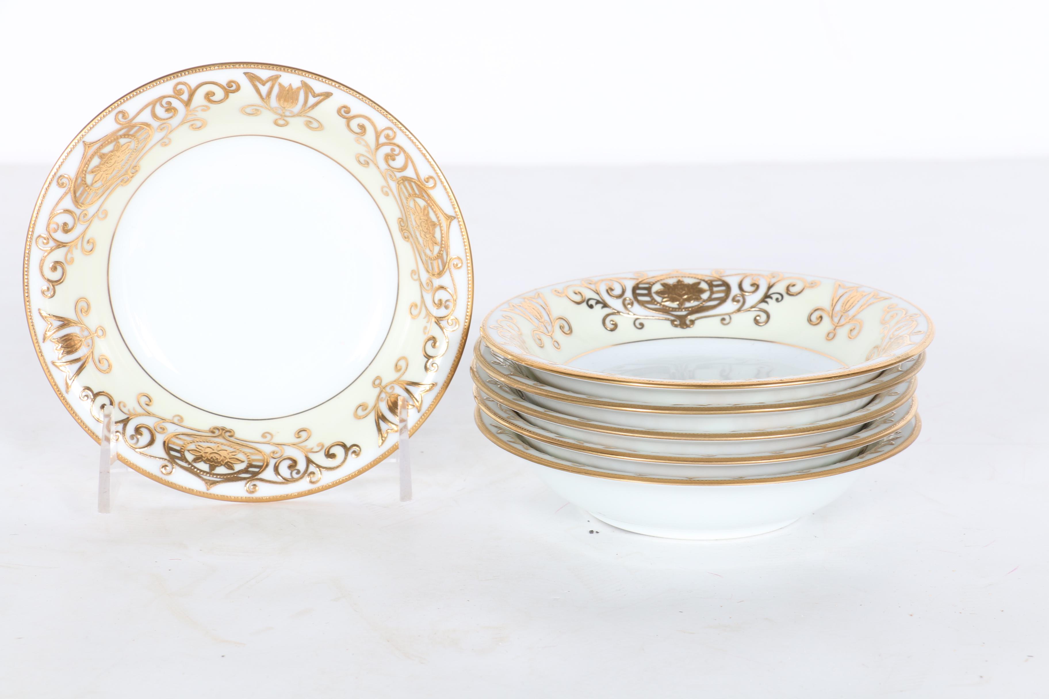 Noritake "No.175" Gold Tone China Dinnerware