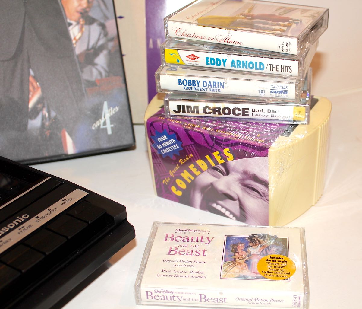 Portable Tape Recorder and Sinatra, Bennett, Other Cassettes