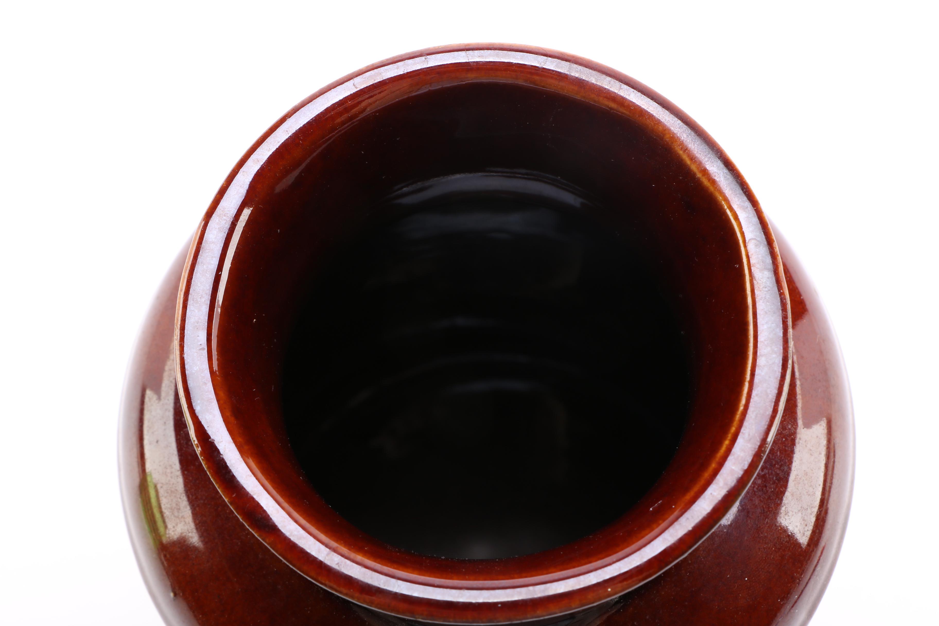 McCoy Brown Ceramic Jar