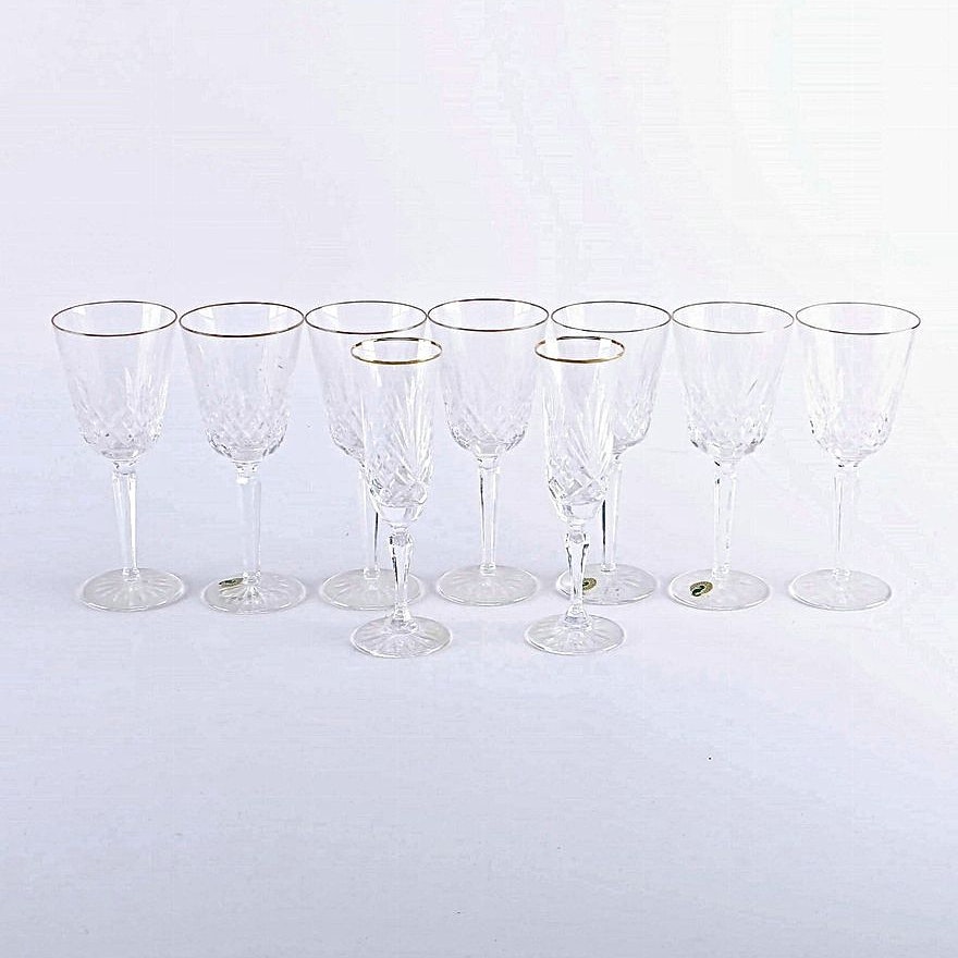 Waterford and Miller Rogaska Crystal Glasses