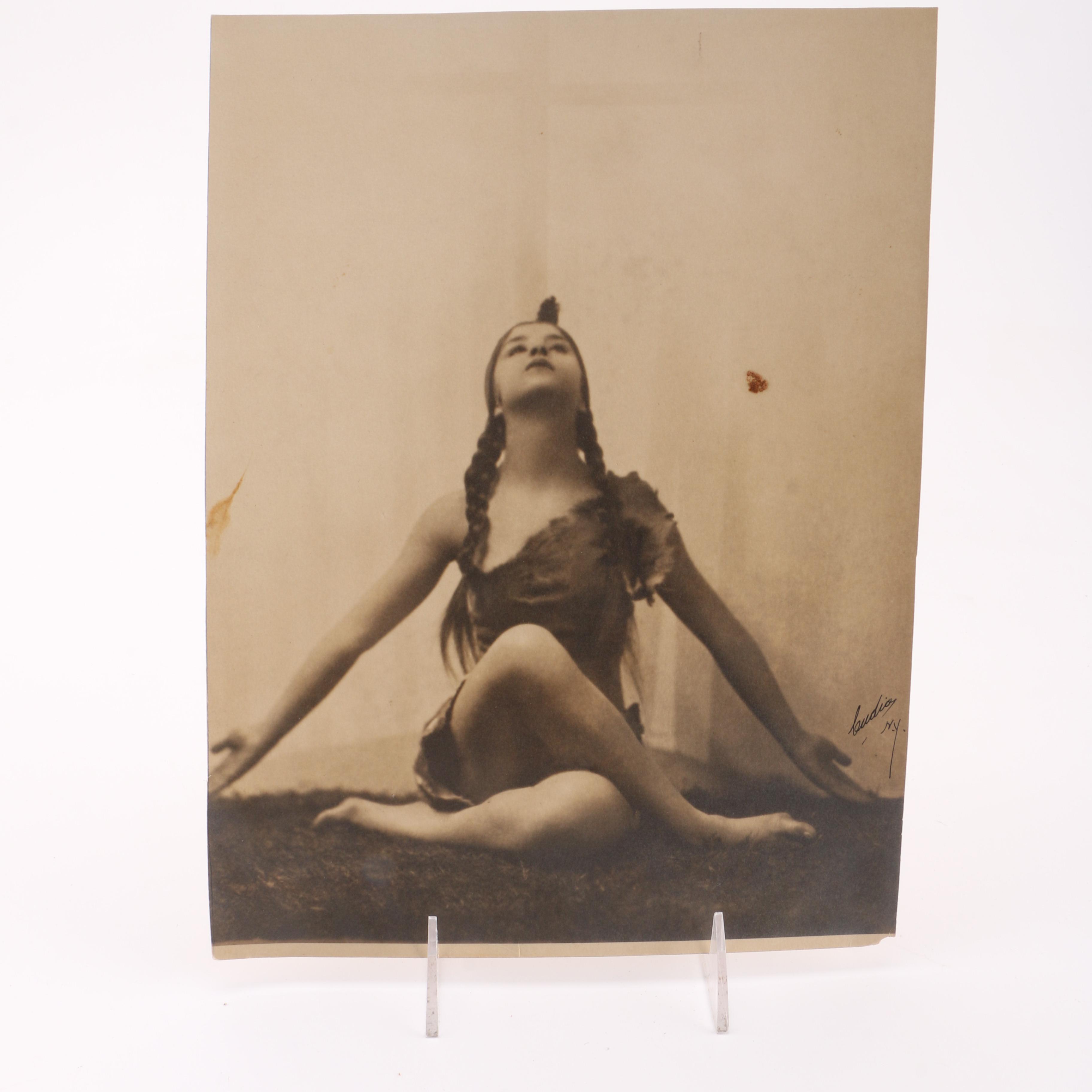 Vintage Photo Album with Portrait Photographs