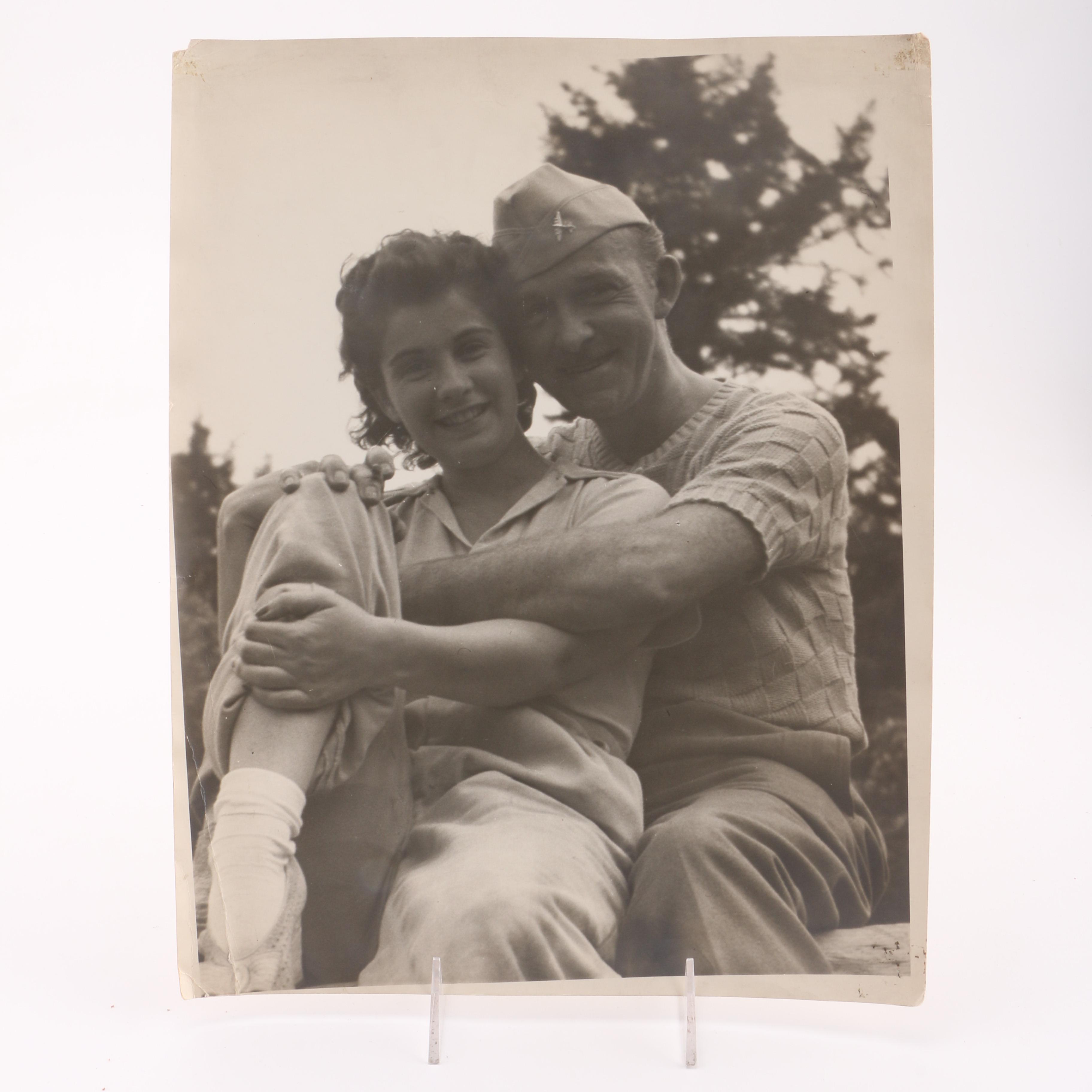 Vintage Photo Album with Portrait Photographs