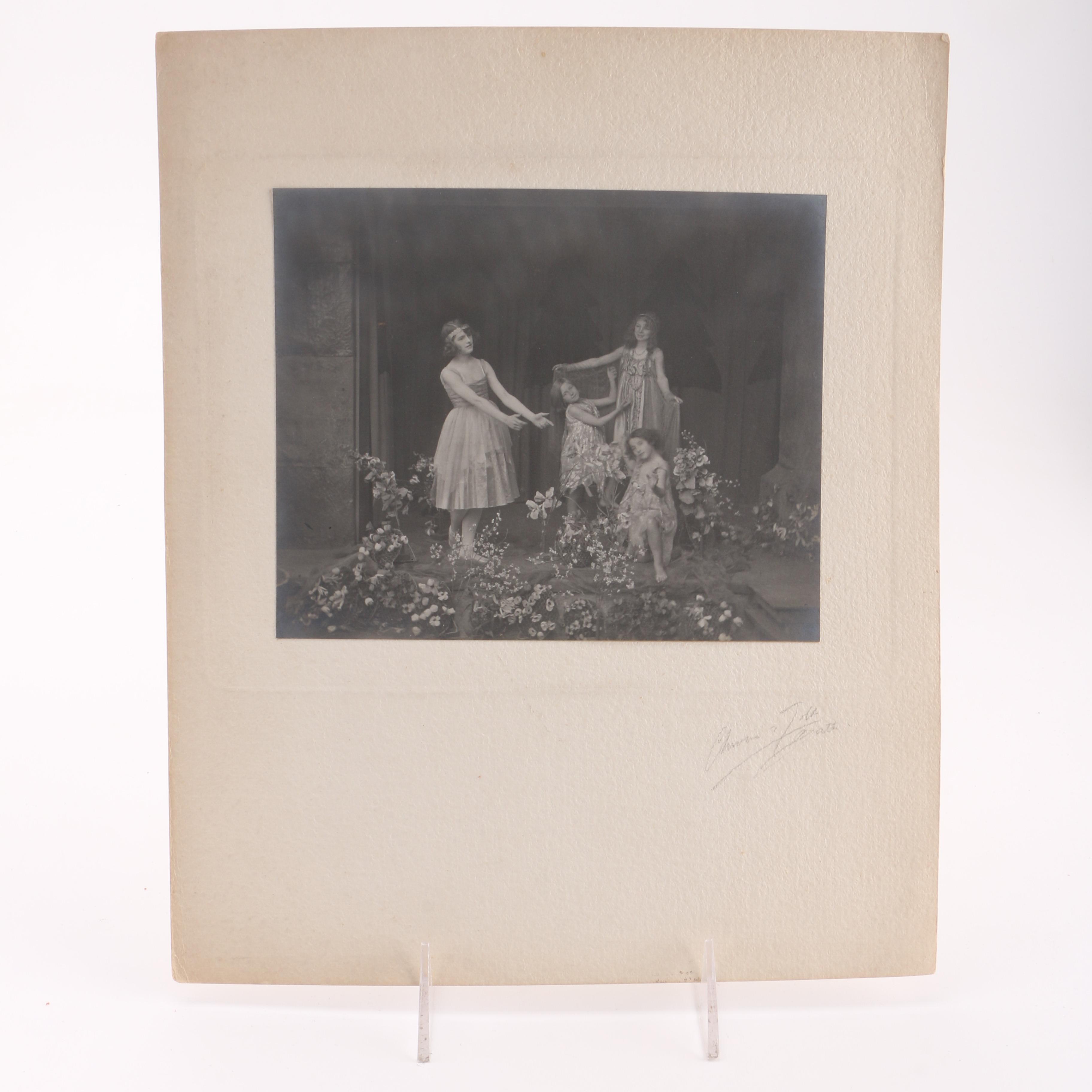 Vintage Photo Album with Portrait Photographs