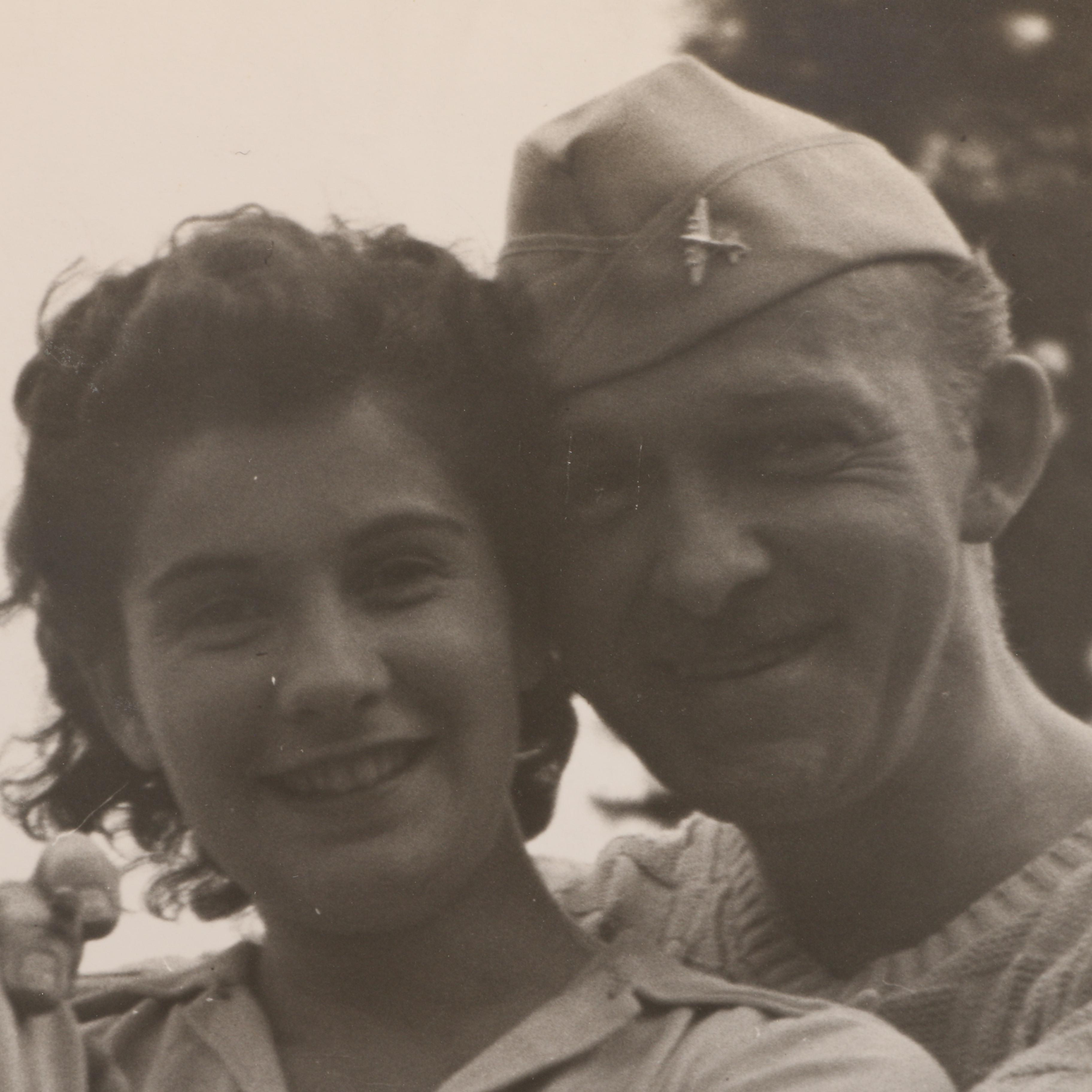 Vintage Photo Album with Portrait Photographs