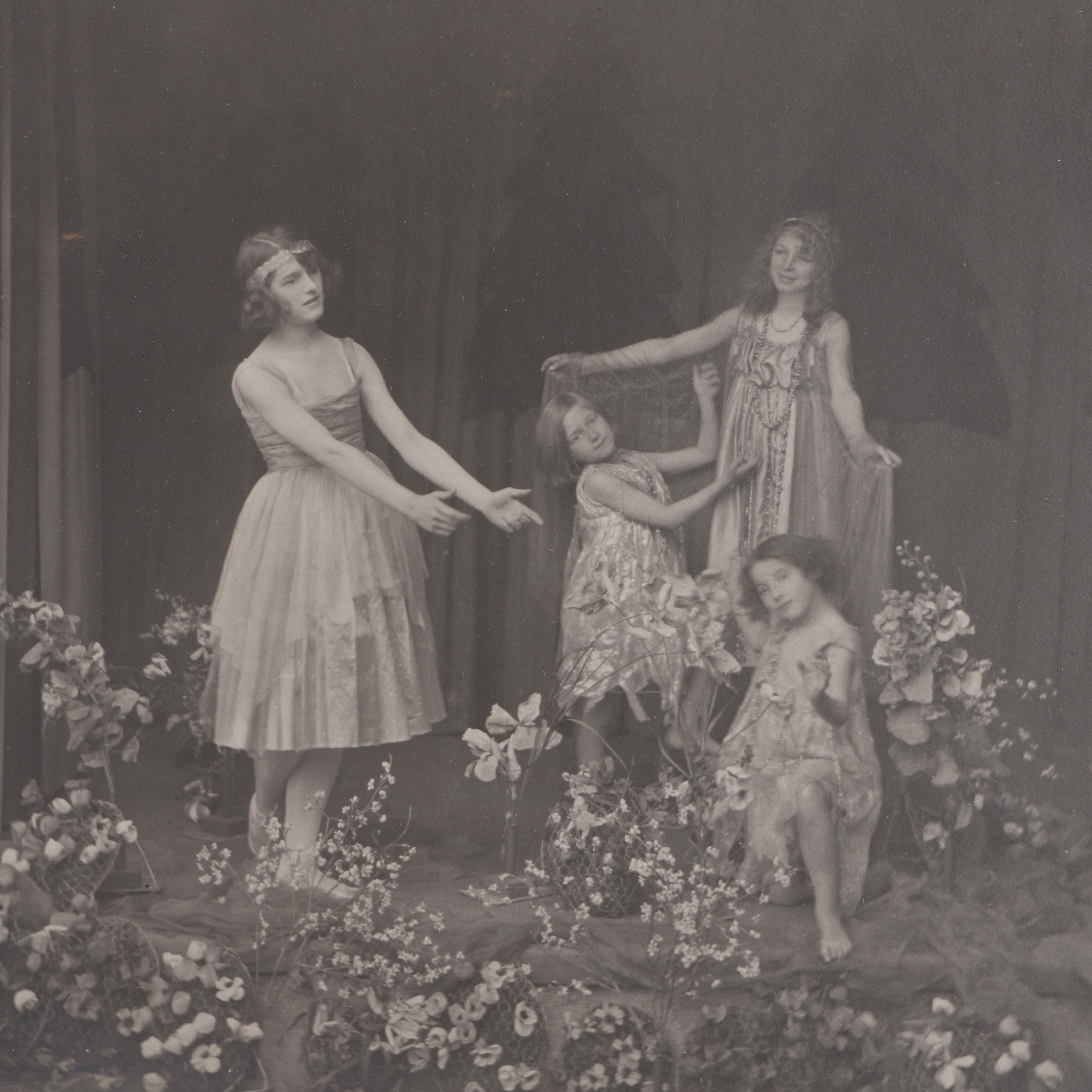 Vintage Photo Album with Portrait Photographs