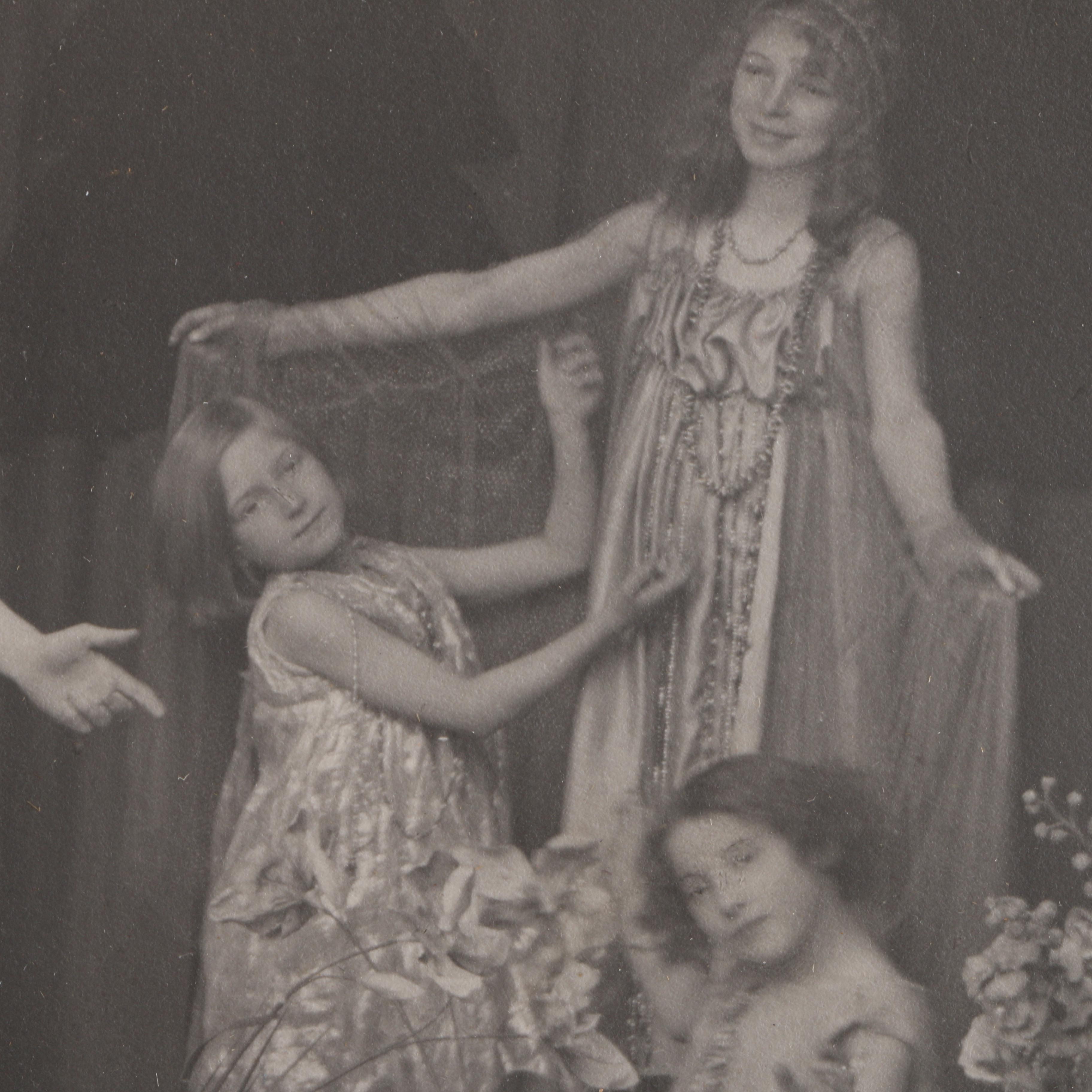 Vintage Photo Album with Portrait Photographs