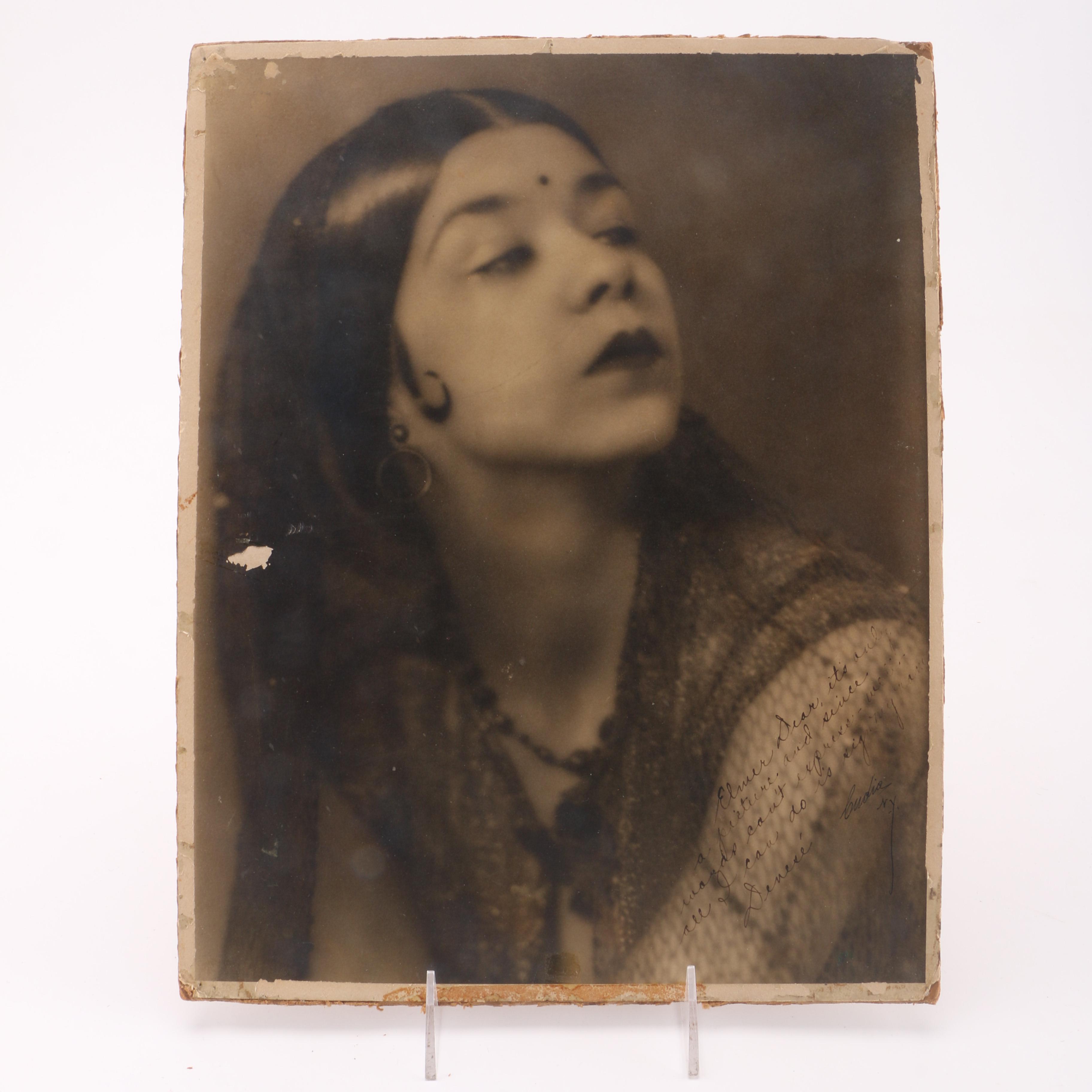 Vintage Photo Album with Portrait Photographs