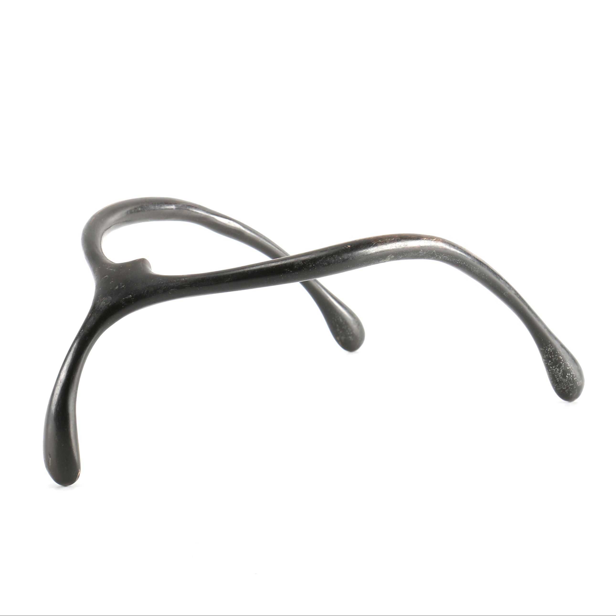 Metal Wishbone Sculpture