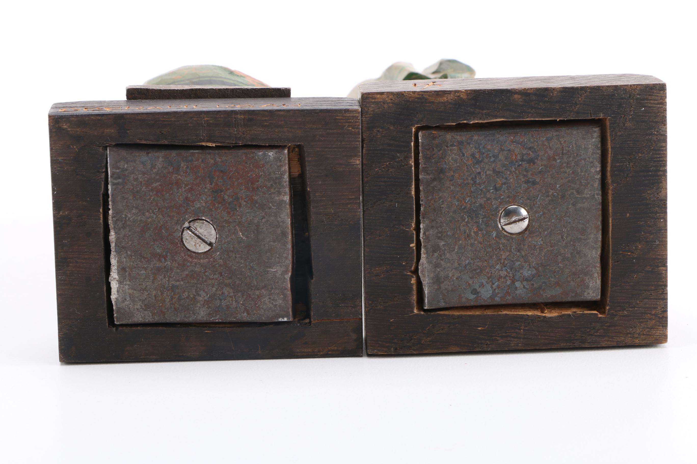 Carved German Style Wooden Figurines