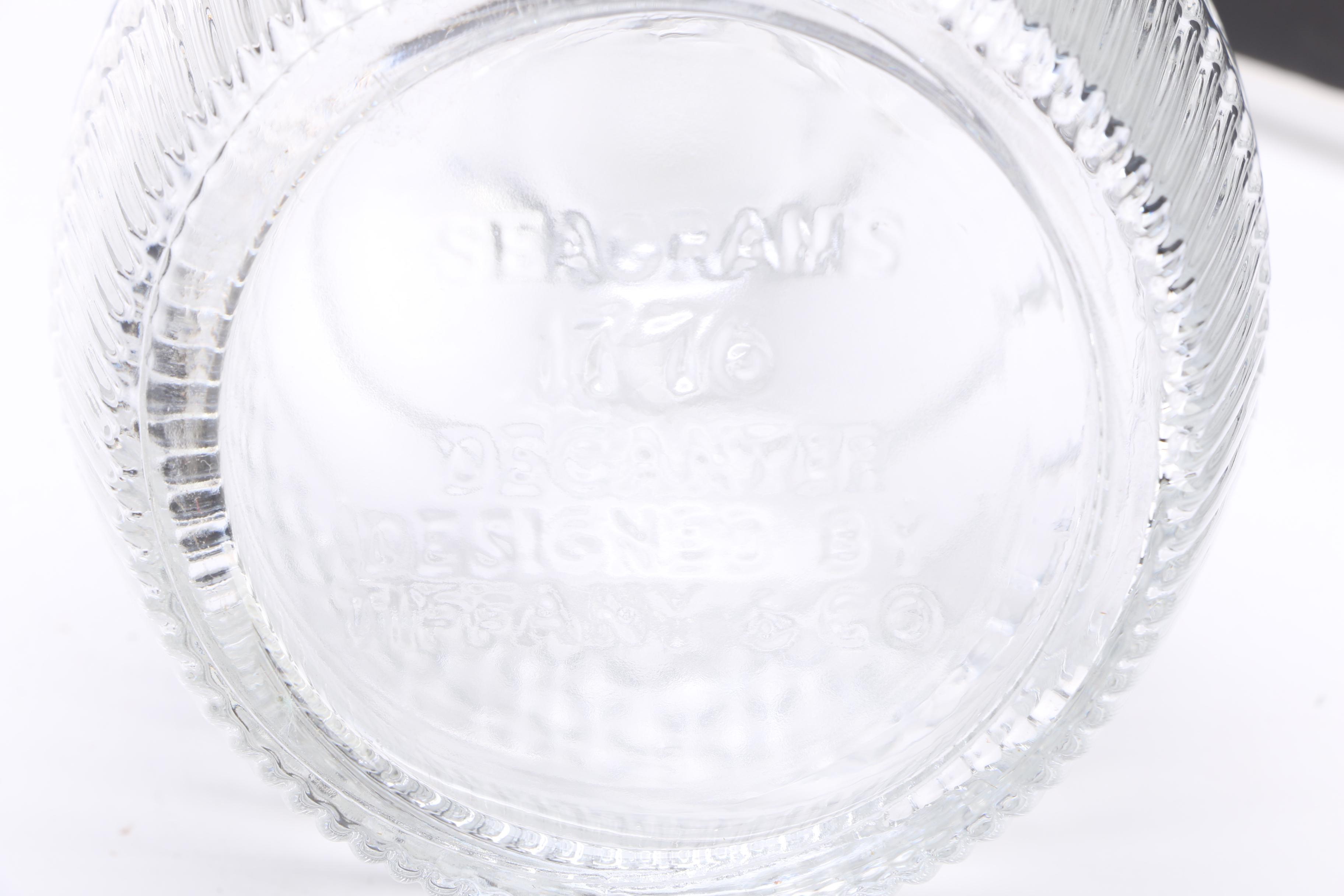 1776 By Seagram Tiffany & Co Decanter