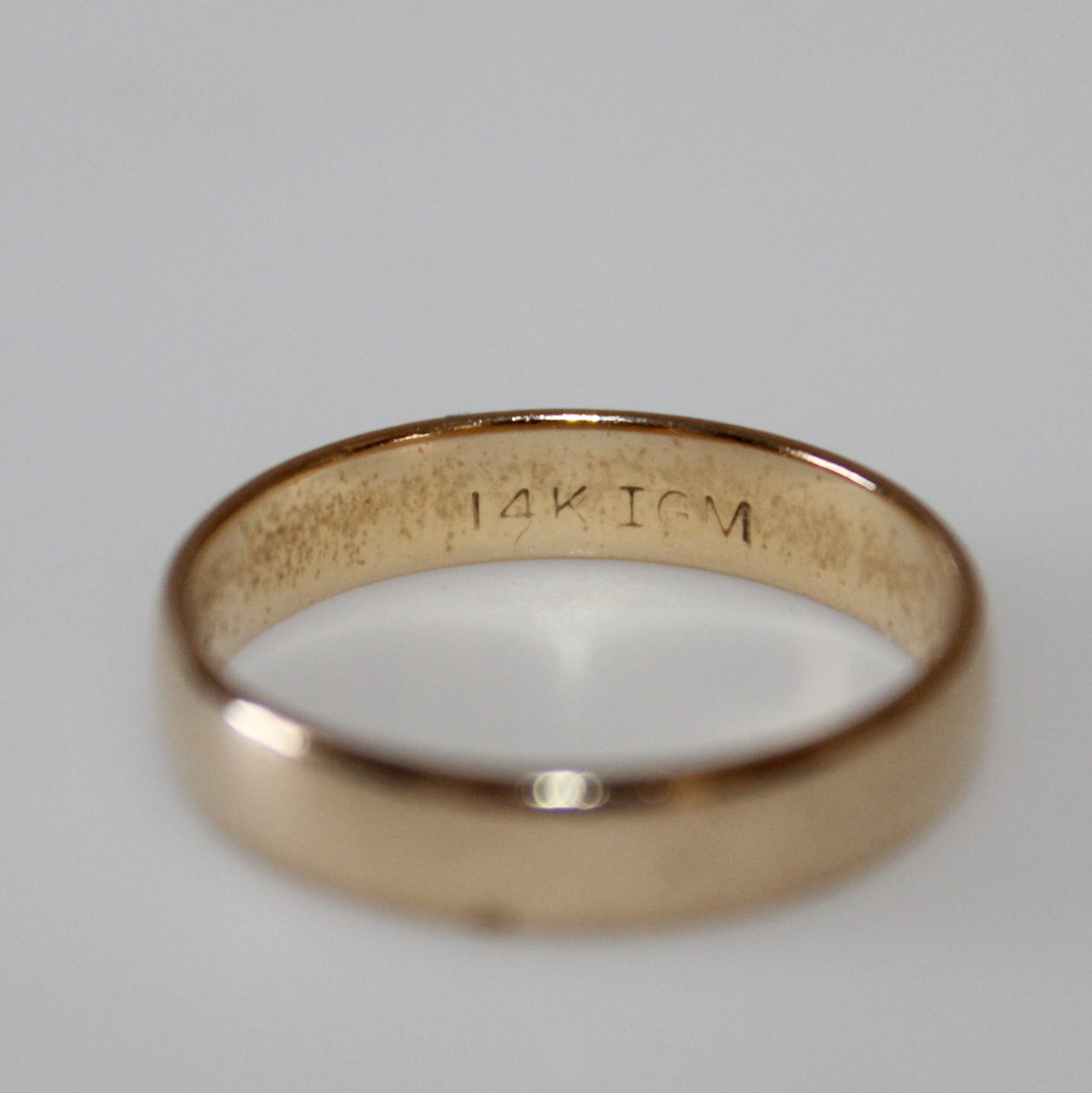 14K Gold Wedding Band