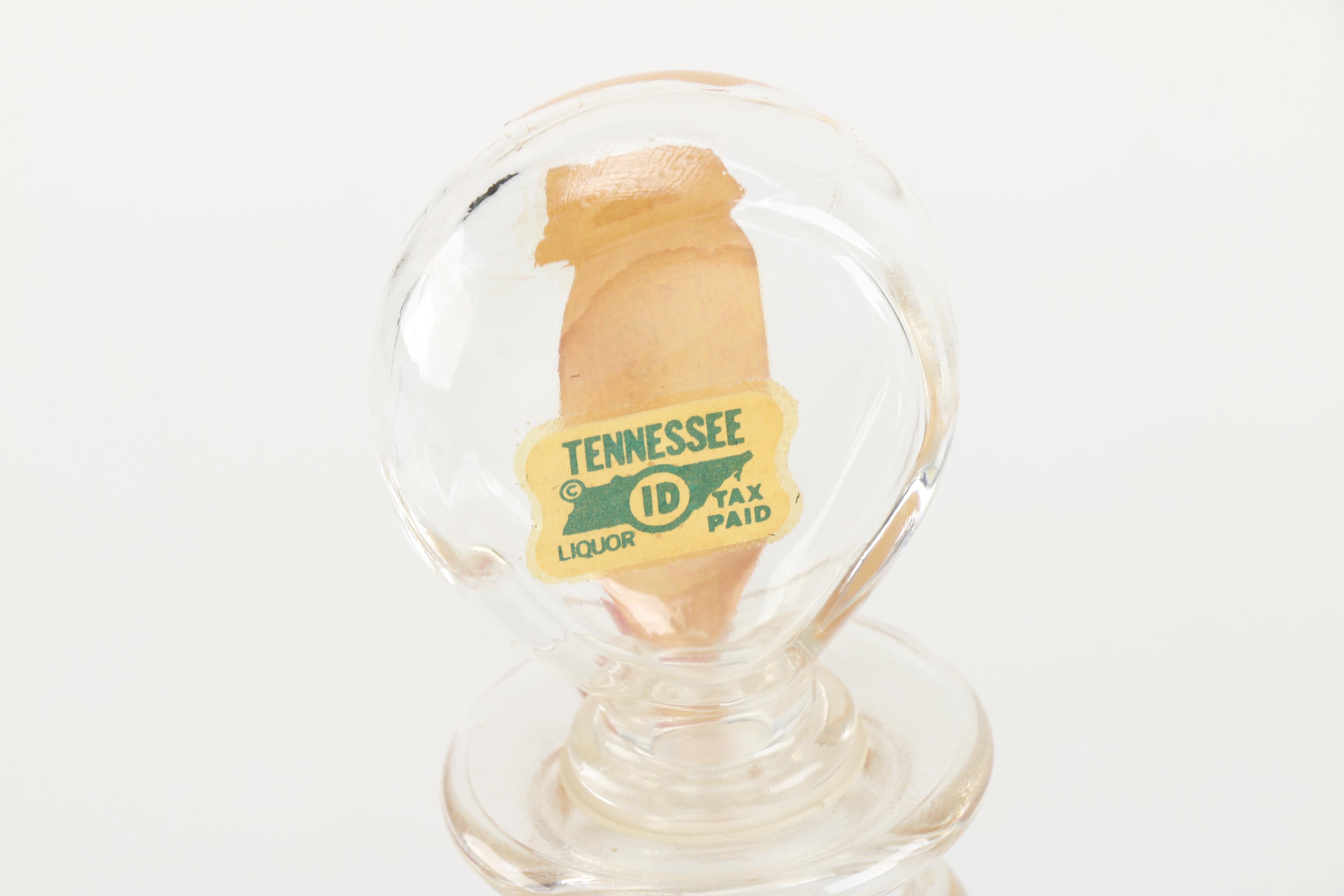 Seagram "1776" and Tiffany & Co. Decanter