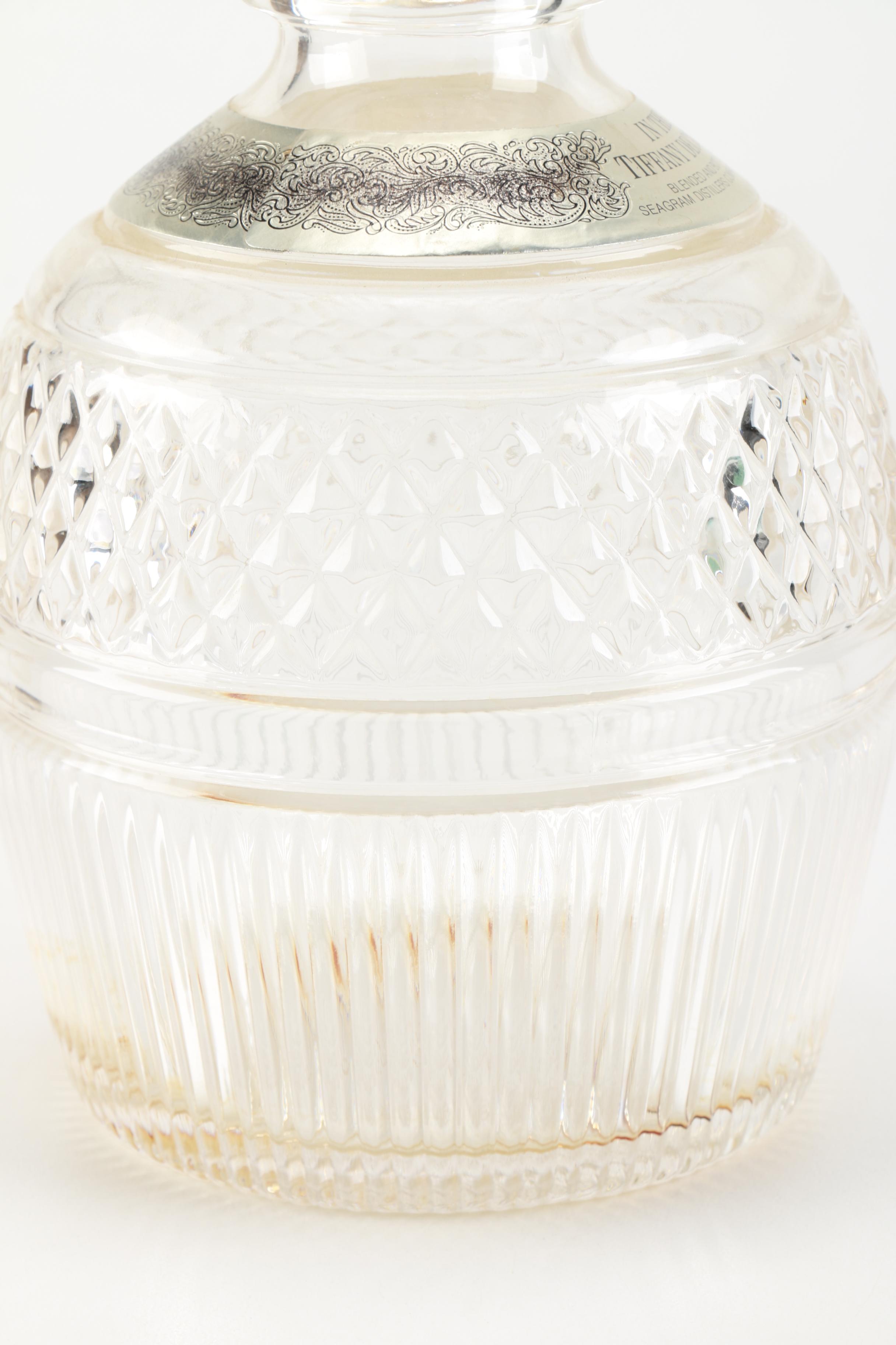 Seagram "1776" and Tiffany & Co. Decanter