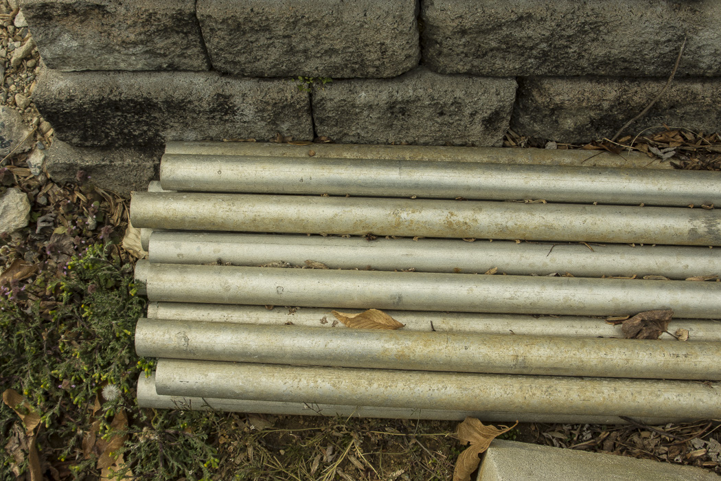 Industrial Railing Poles and Fittings